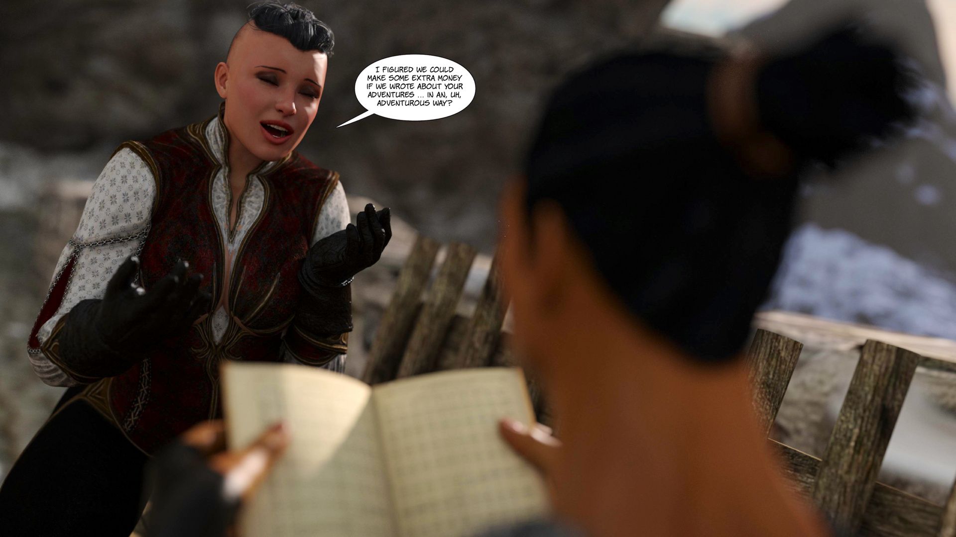 Tales Of Hylore [SquarePeg3D] - Chapter 1 — Page 93