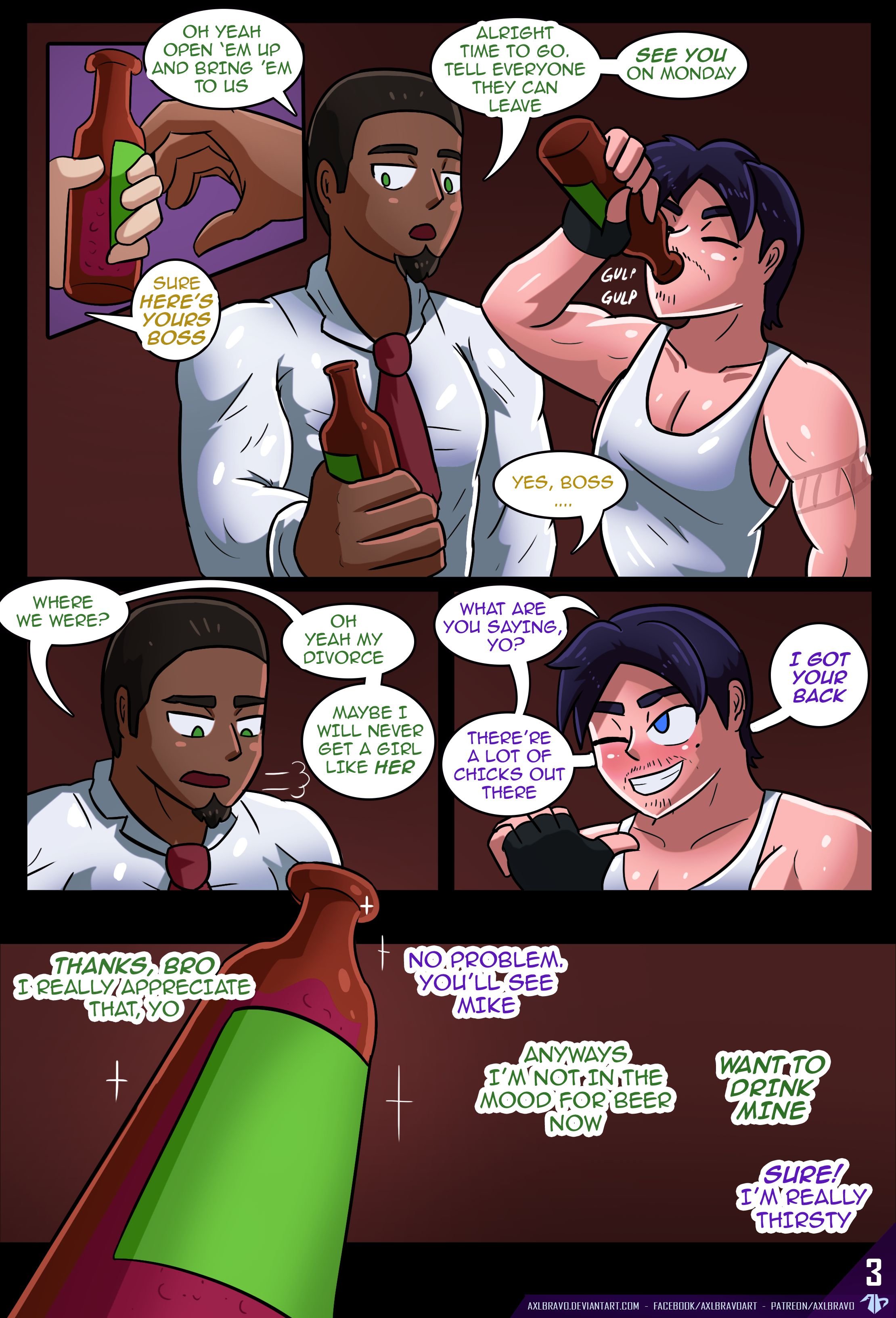 Drunken Gal [AX3LBRAVO] - Chapter 1 — Page 6