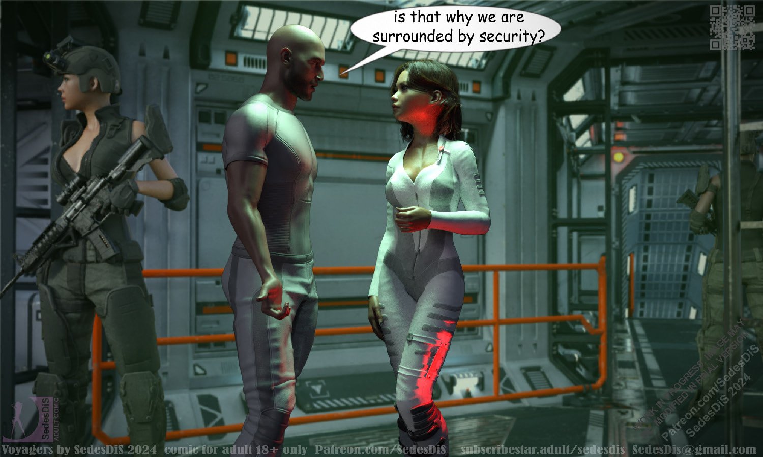 Voyagers [SedesDiS] - Chapter 3 — Page 9