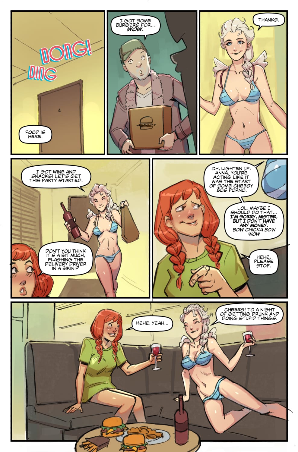 Elsa Bang (Frozen) [Disclaimer] - Chapter 2 — Page 6