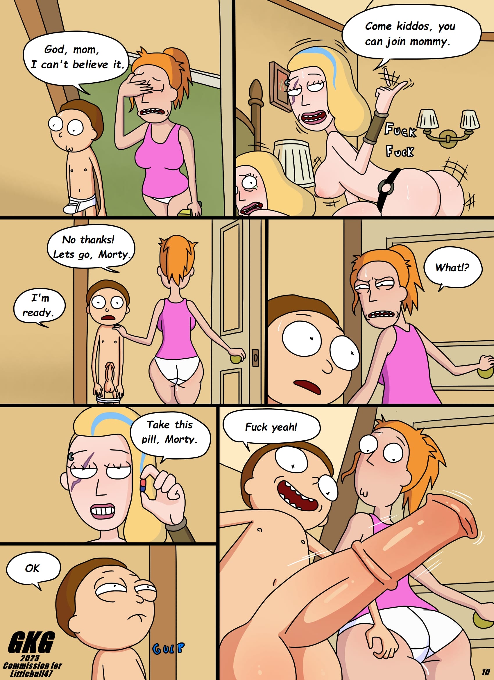 Close Encounters of the Butt Kind (Rick and Morty) [GKG] - Chapter 1 — Page 11