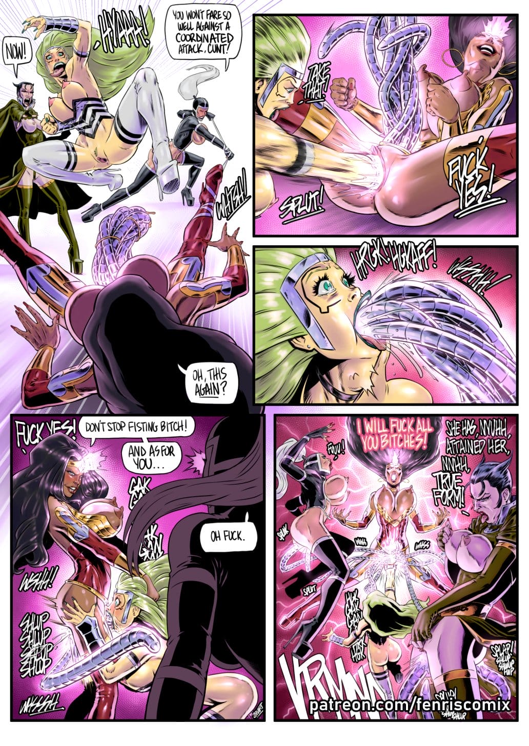 Wondercunt (Justice League) [Fenris Comix] - Chapter 3 — Page 18
