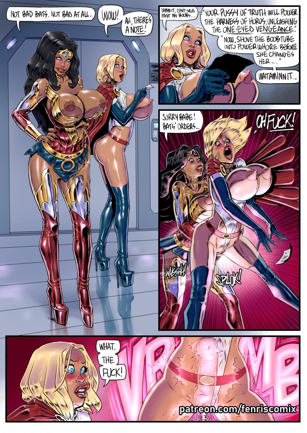 Wondercunt (Justice League) [Fenris Comix] - Chapter 3 — Page 5