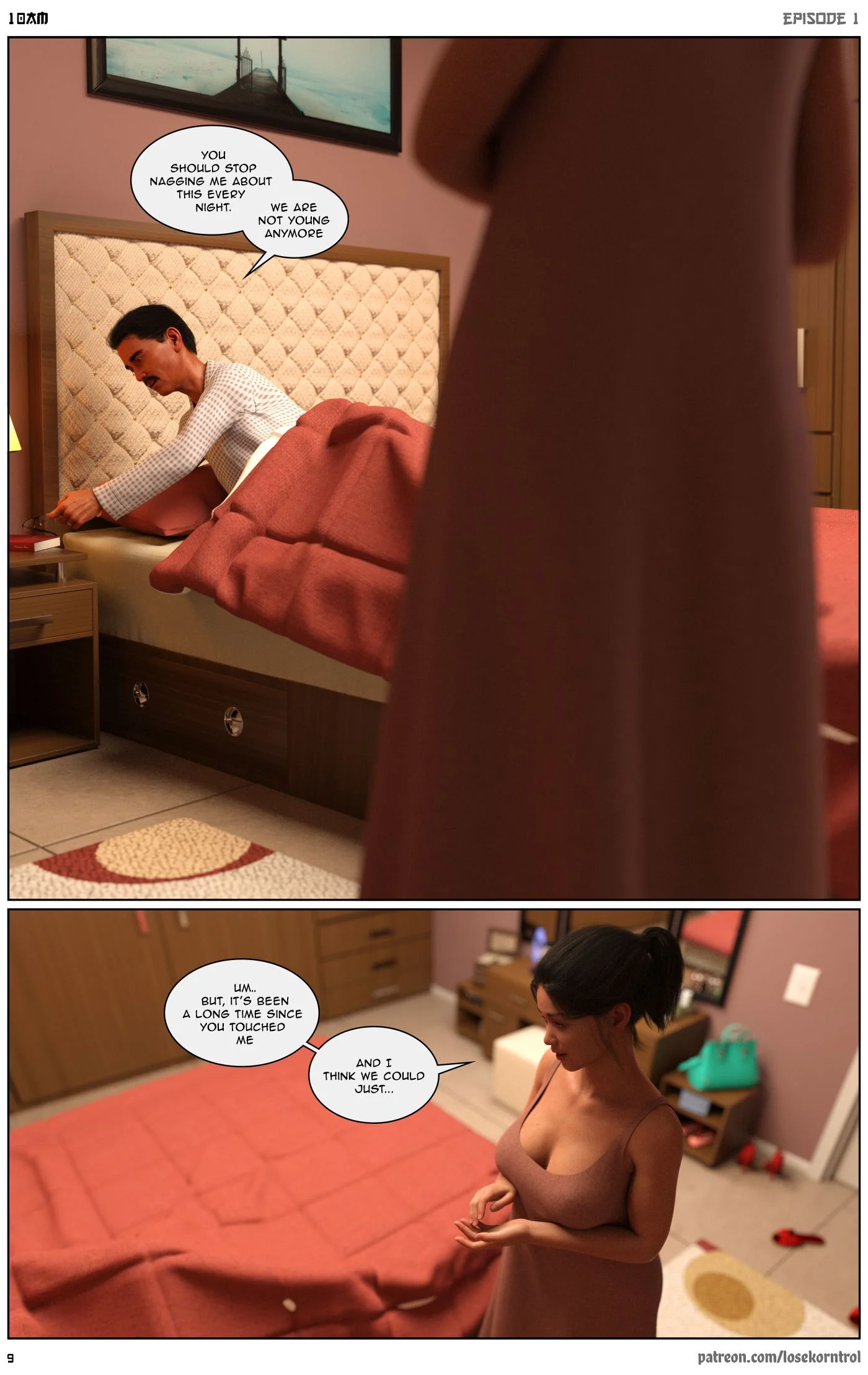 10 AM [LoseKorntrol, Hijab 3DX] - Chapter 1 — Page 10