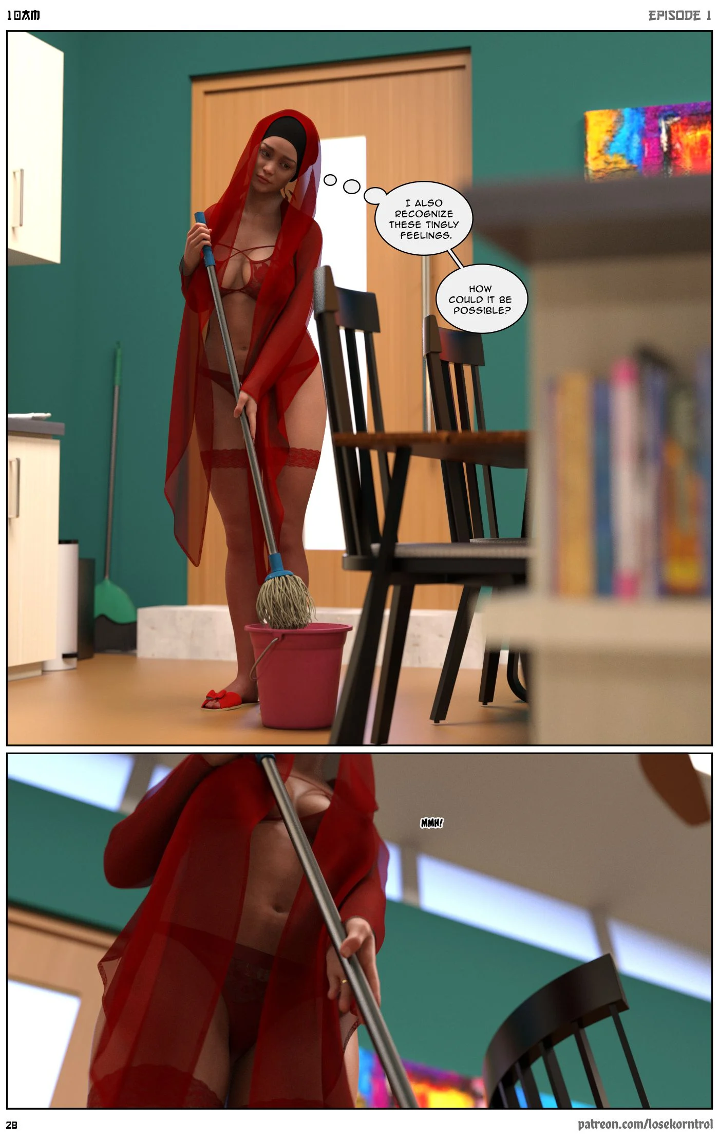 10 AM [LoseKorntrol, Hijab 3DX] - Chapter 1 — Page 29