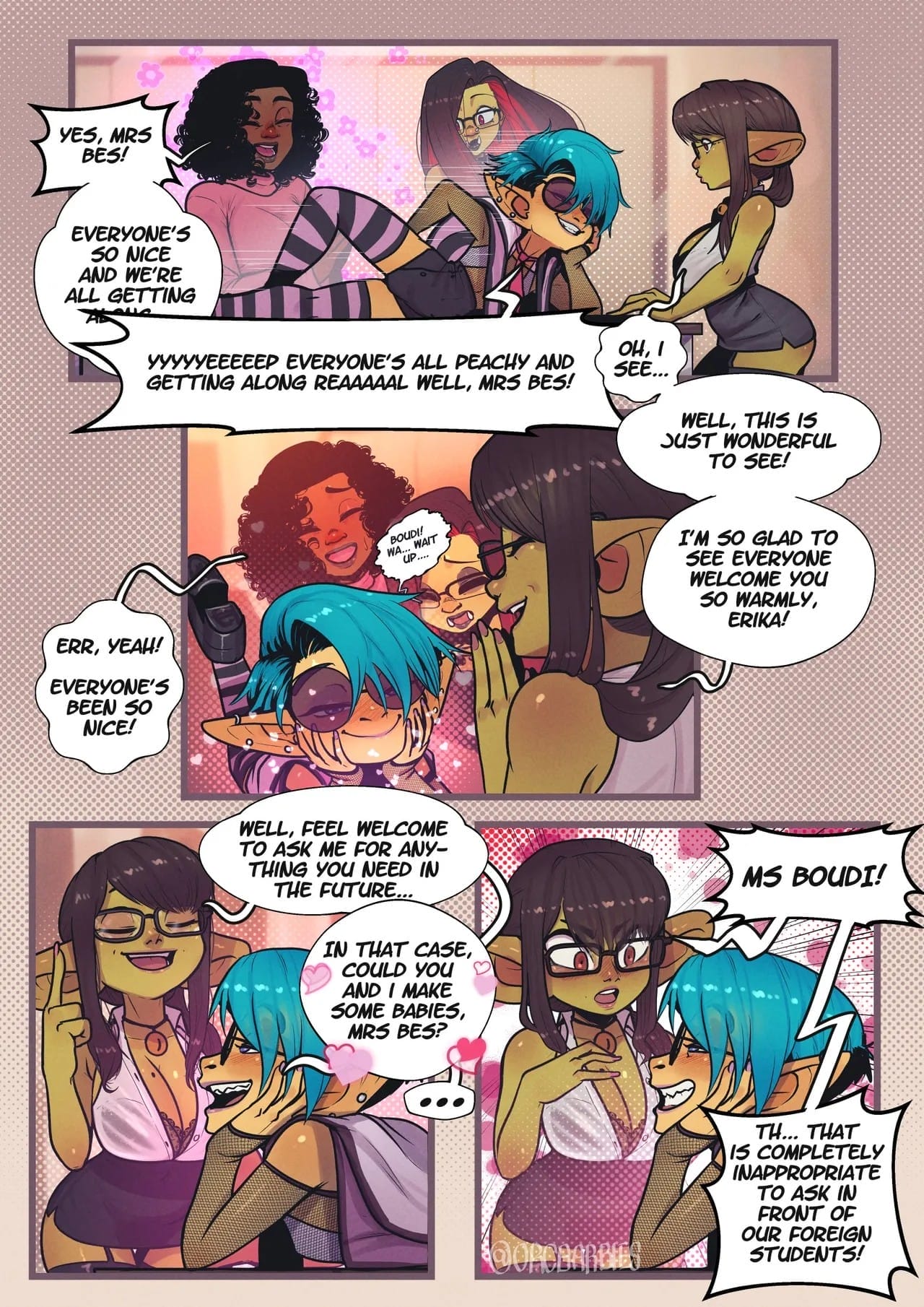 A Special Gobbo College Comic [OrcBarbies] - Chapter 0.1 — Page 32