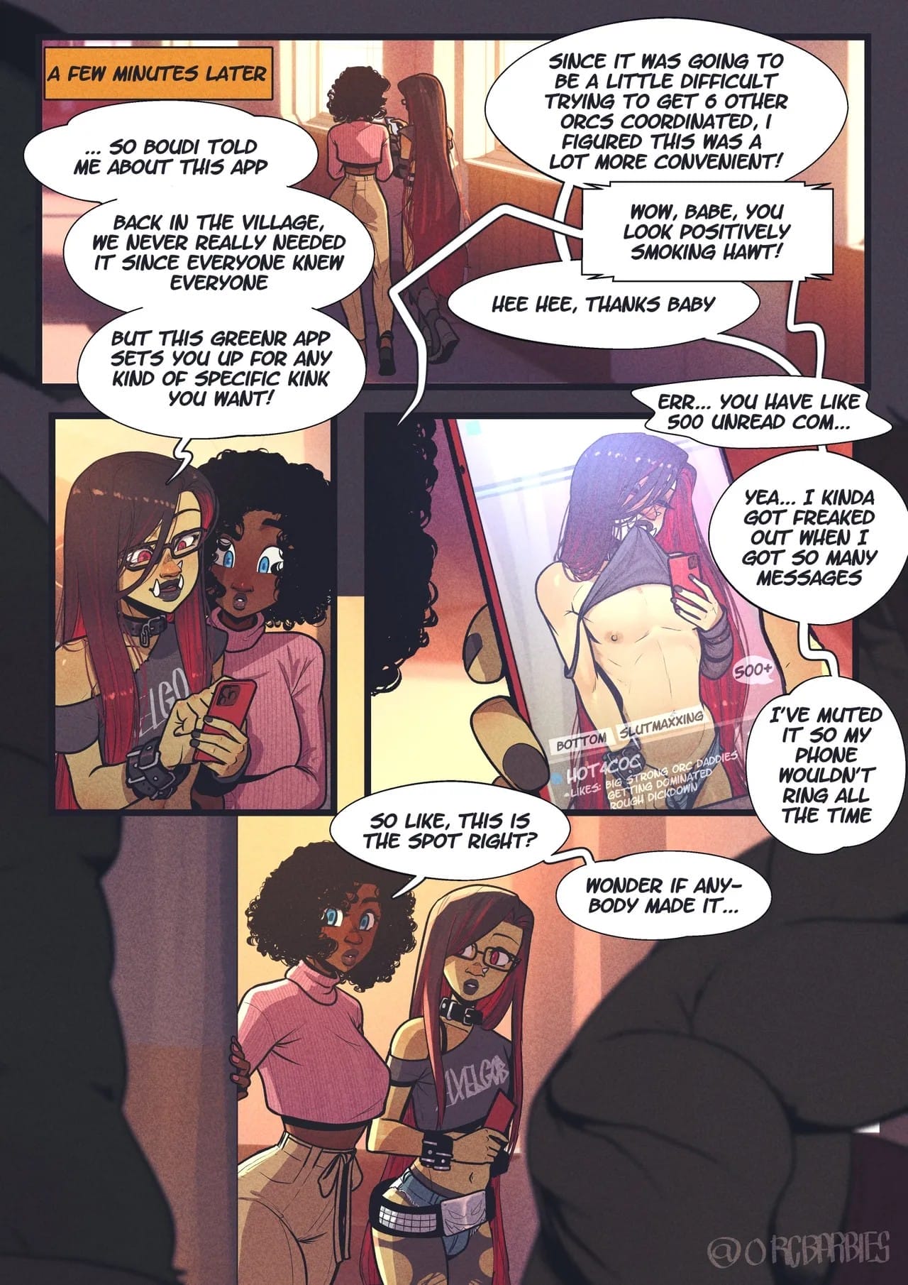 A Special Gobbo College Comic [OrcBarbies] - Chapter 0.1 — Page 35