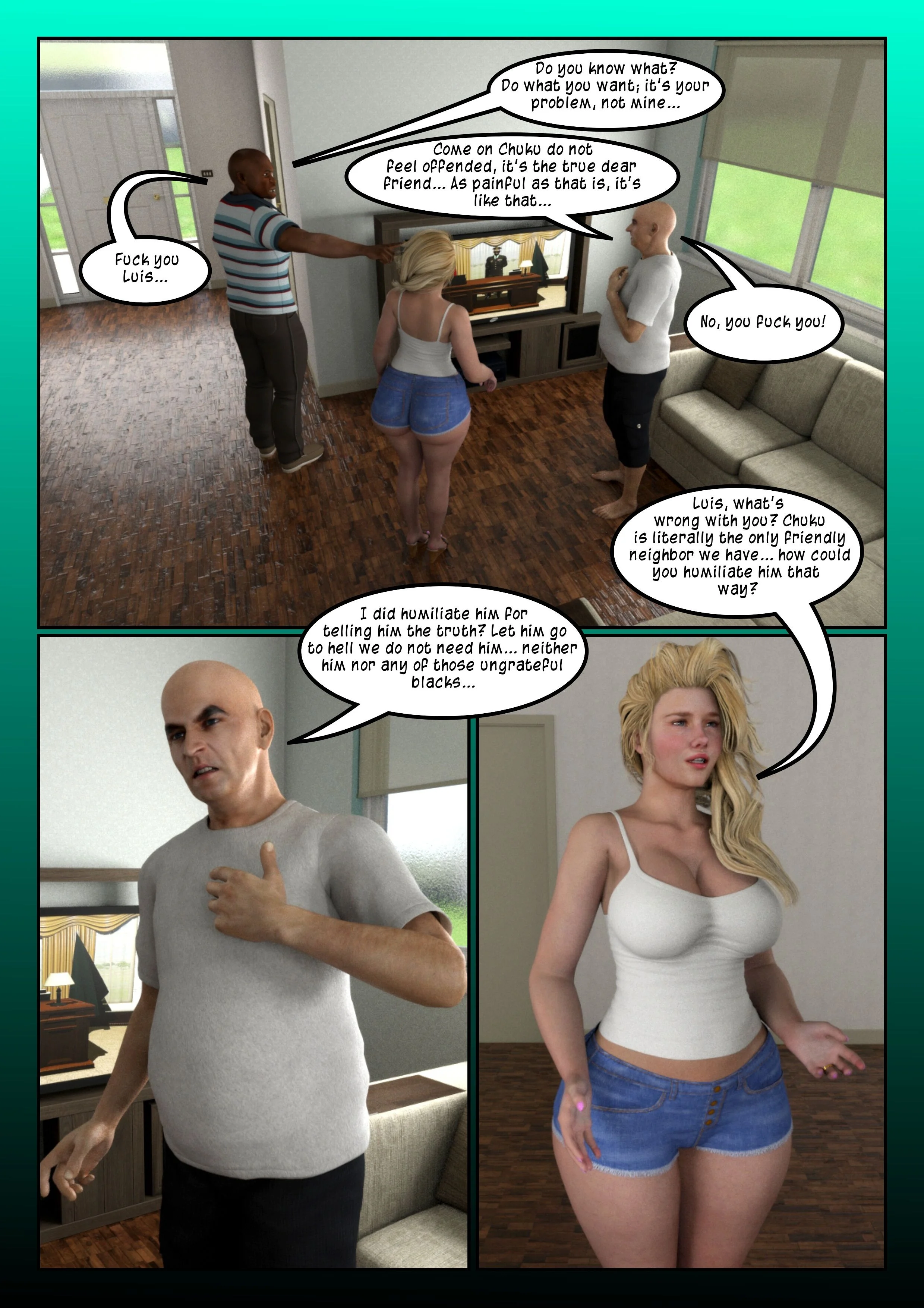 Black Takeover [Moiarte3D] - Chapter 1 — Page 5