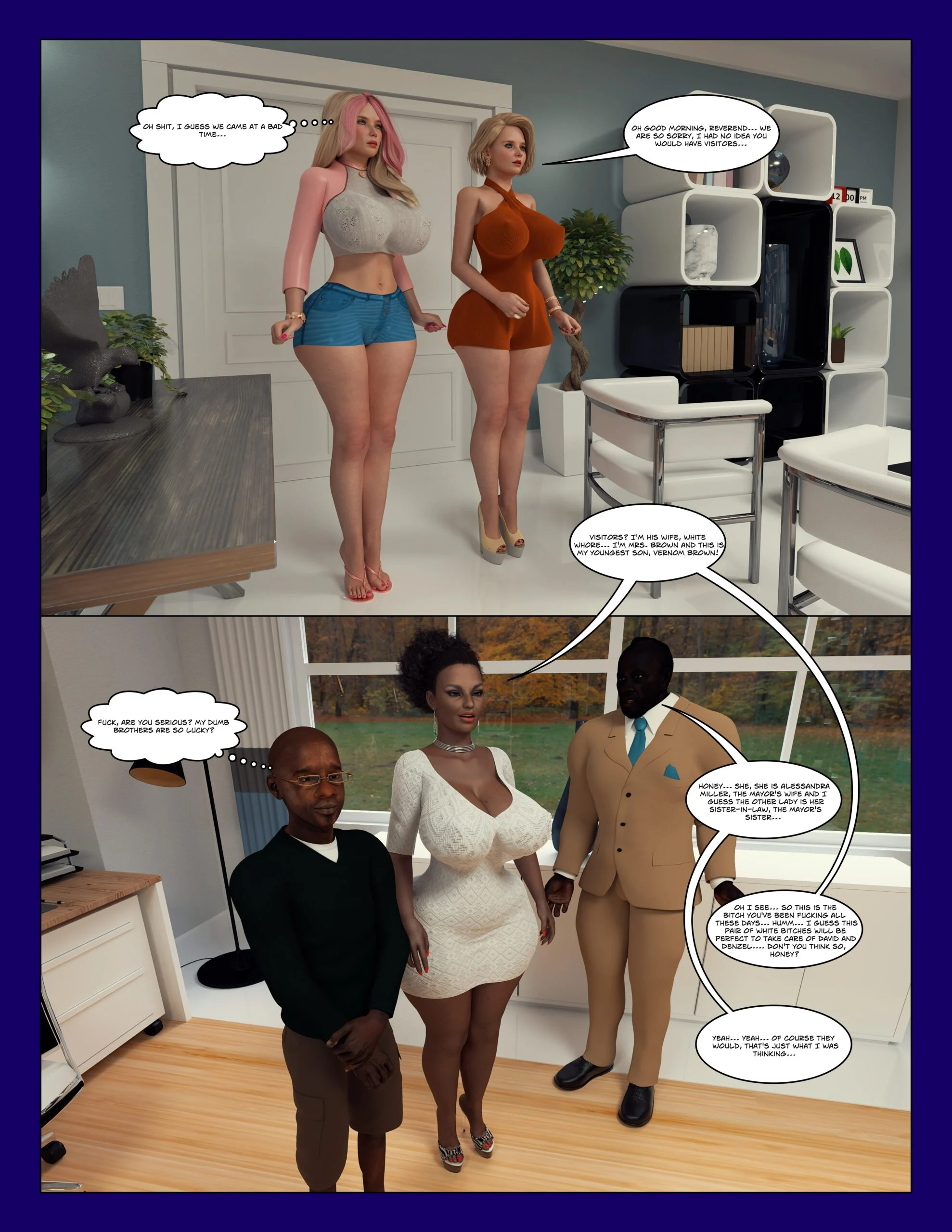 Black Takeover [Moiarte3D] - Chapter 4 — Page 7