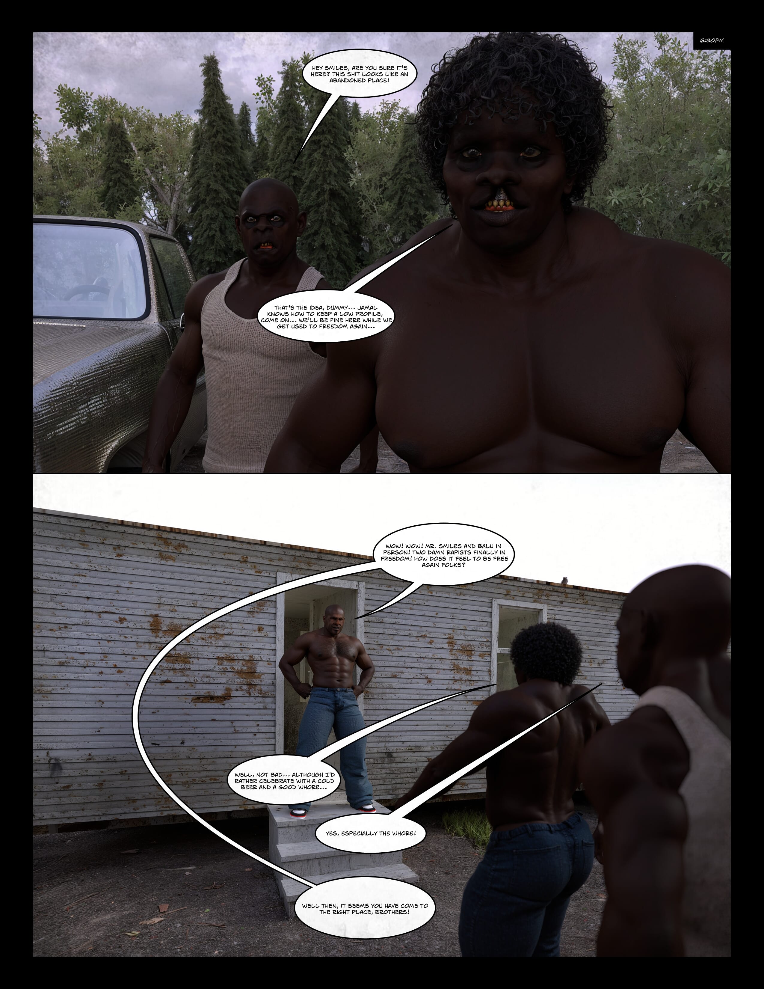 Black Takeover [Moiarte3D] - Chapter 5 — Page 32