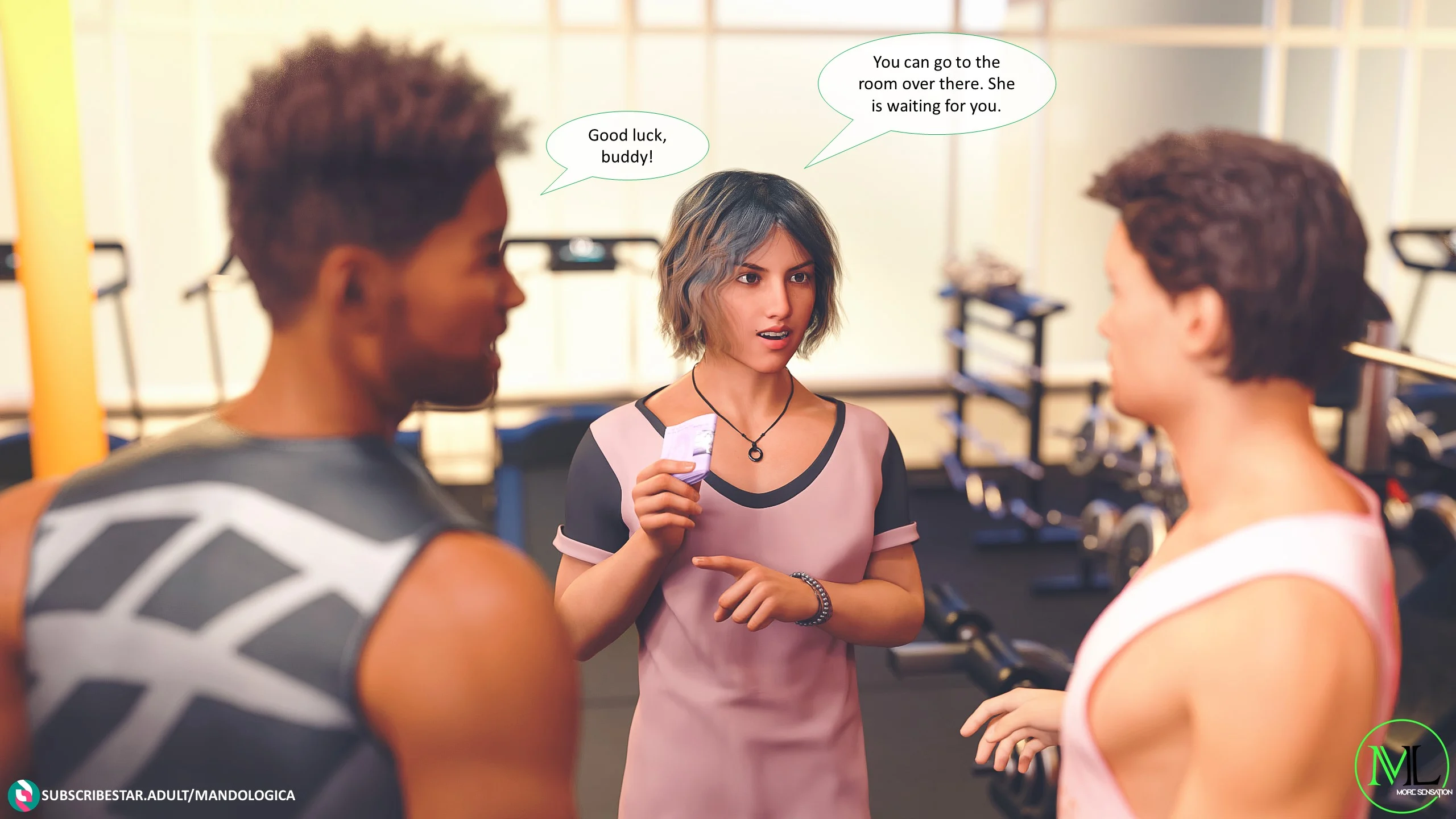 Teamwork [MandoLogica] - Chapter 1 — Page 54