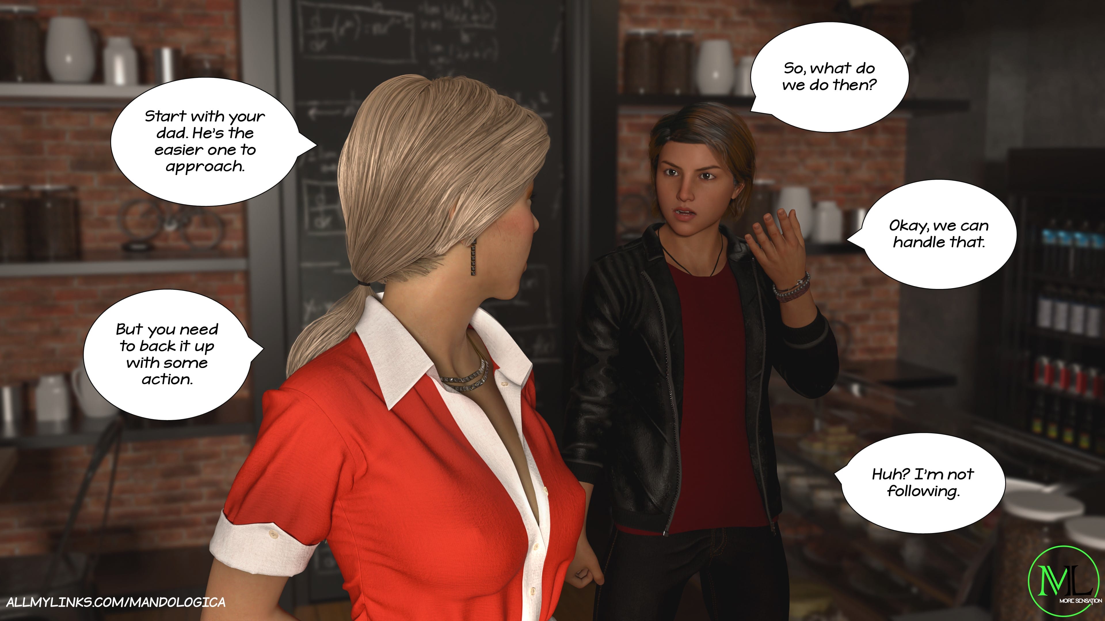 Teamwork [MandoLogica] - Chapter 17 — Page 135