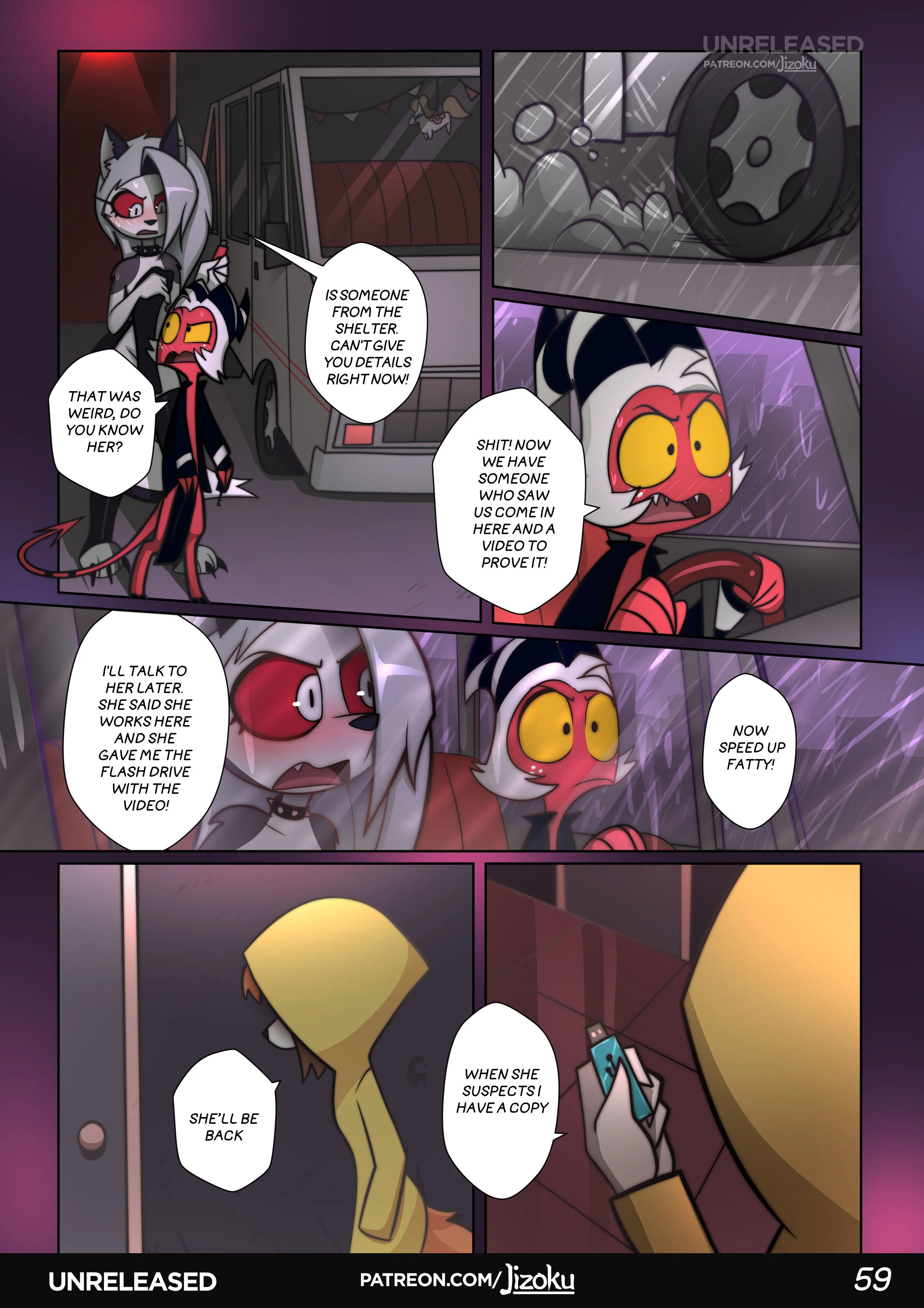 A Night With Loona (Helluva Boss) [Jizoku] - Chapter 1 — Page 60