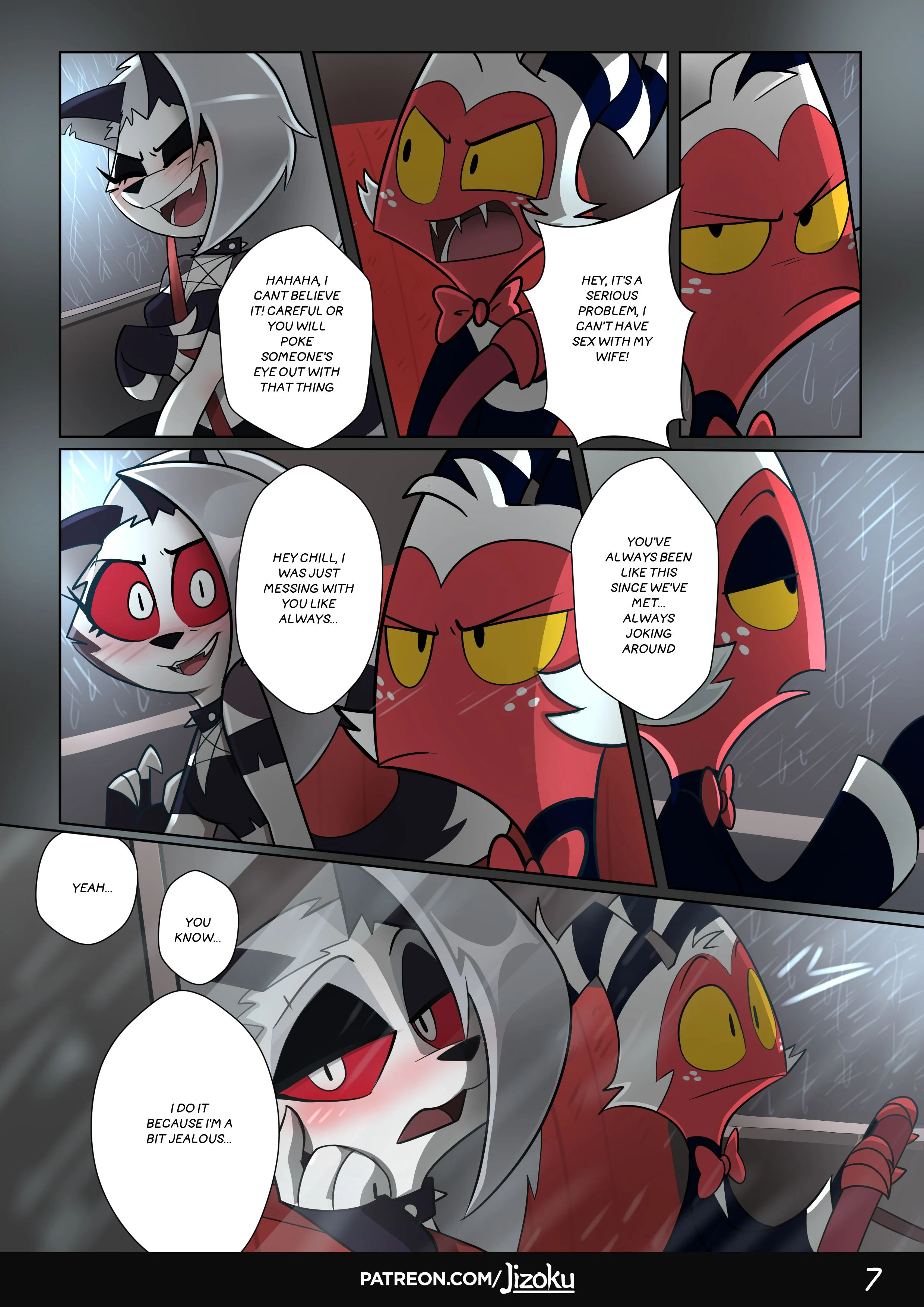 A Night With Loona (Helluva Boss) [Jizoku] - Chapter 1 — Page 8