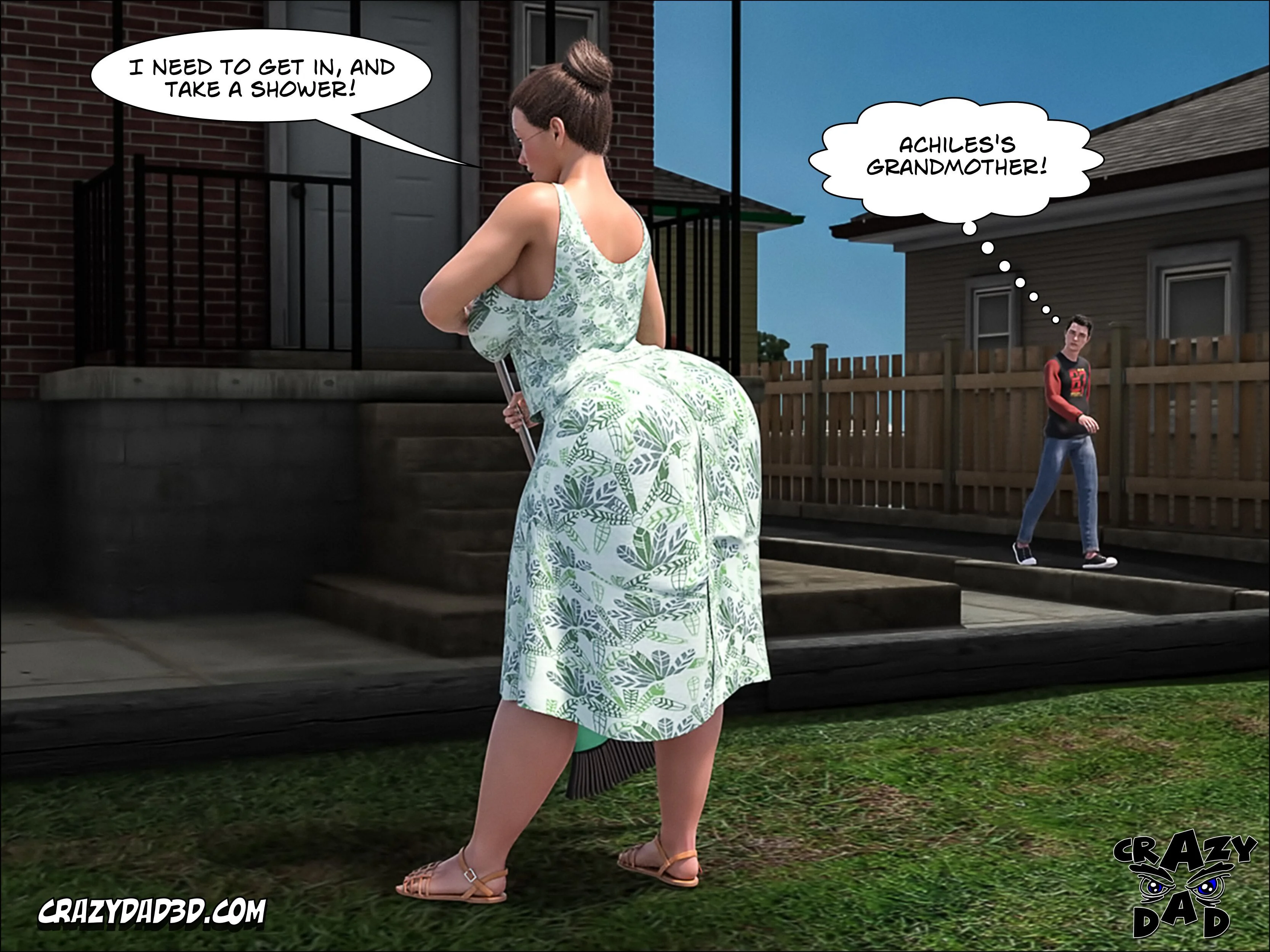 The Grandma [CrazyDad3D] - Chapter 9 — Page 33