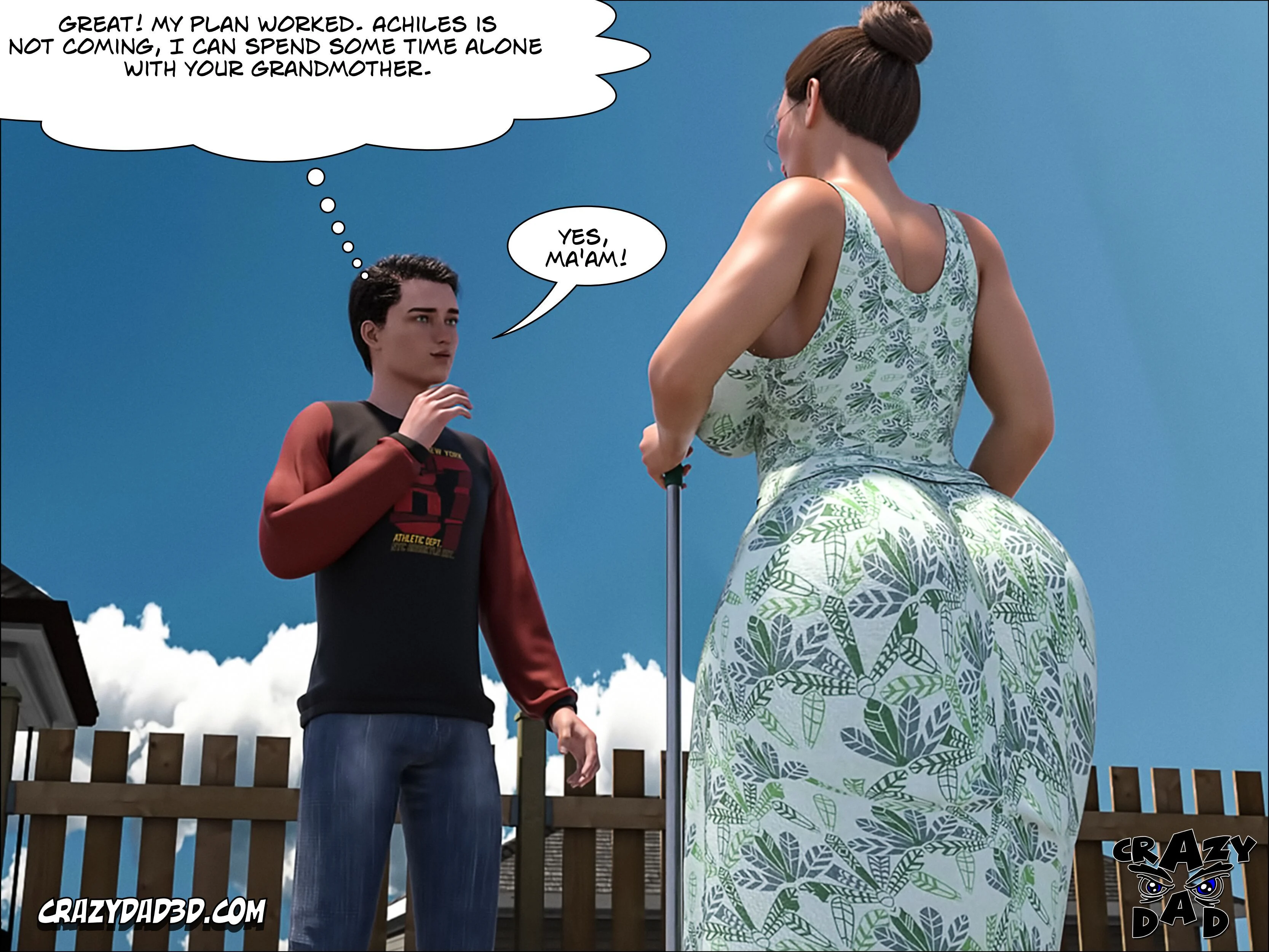 The Grandma [CrazyDad3D] - Chapter 9 — Page 42