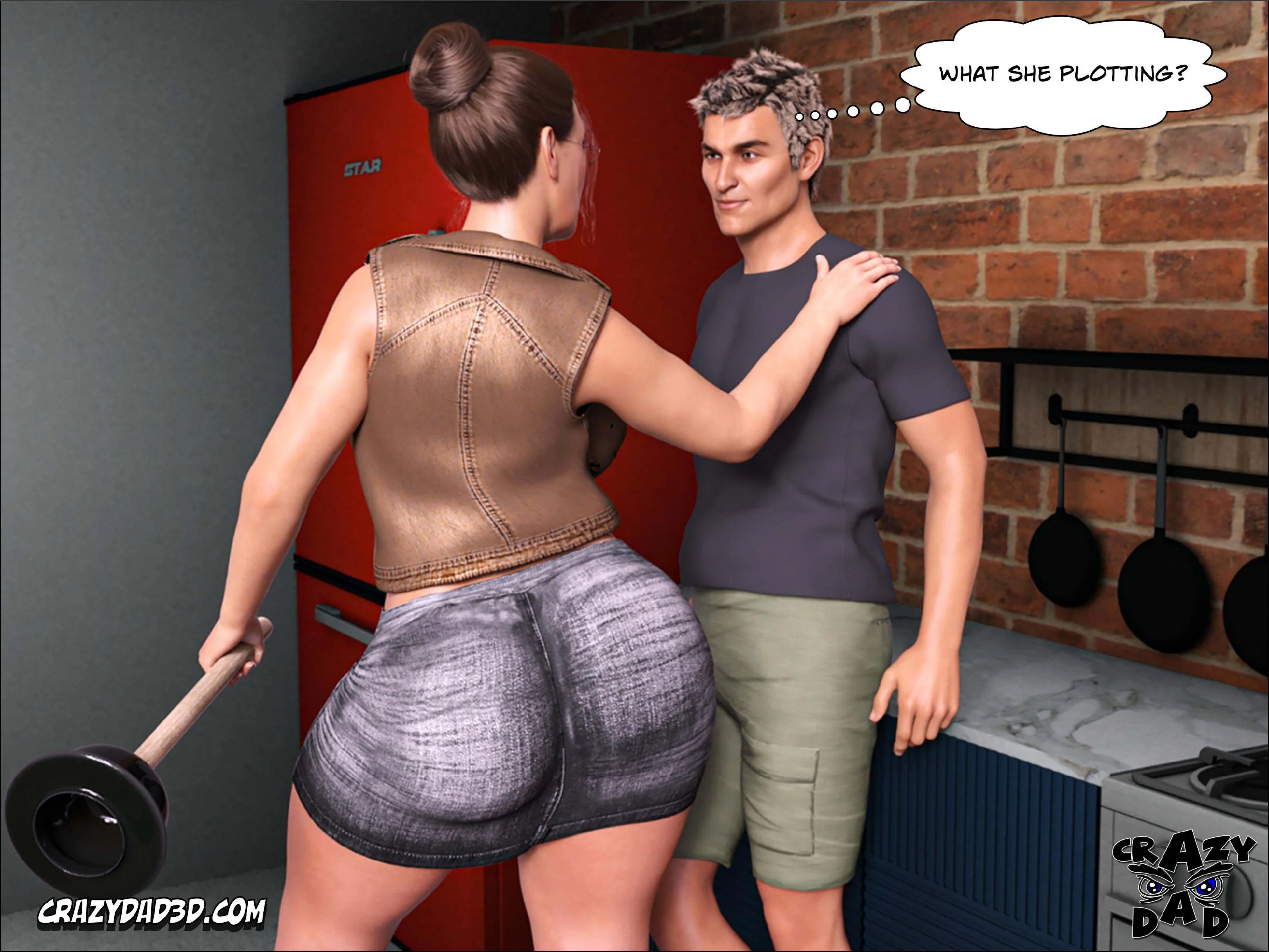 The Grandma [CrazyDad3D] - Chapter 15 — Page 56