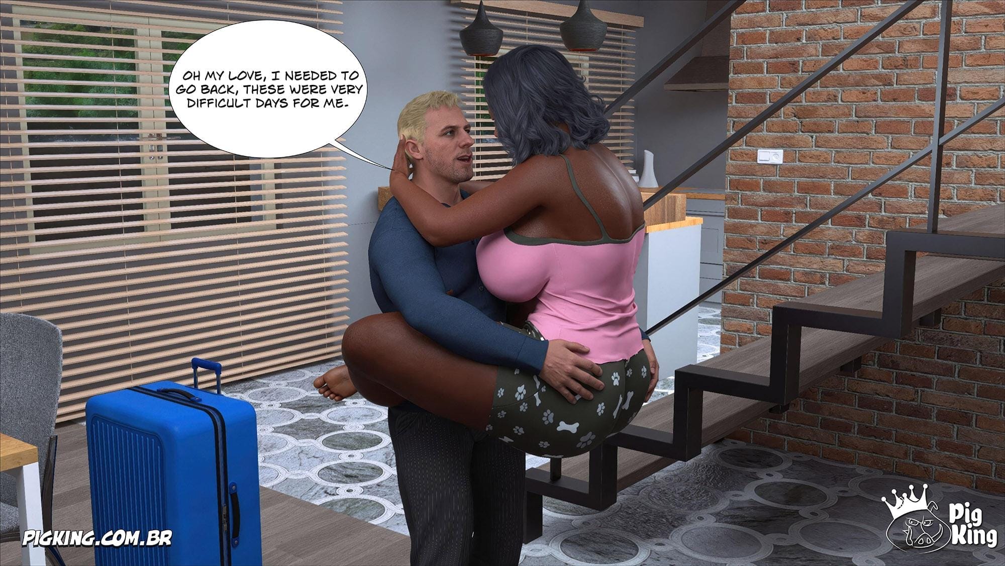 Big Black Cocks [CrazyDad3D] - Chapter 28 — Page 19