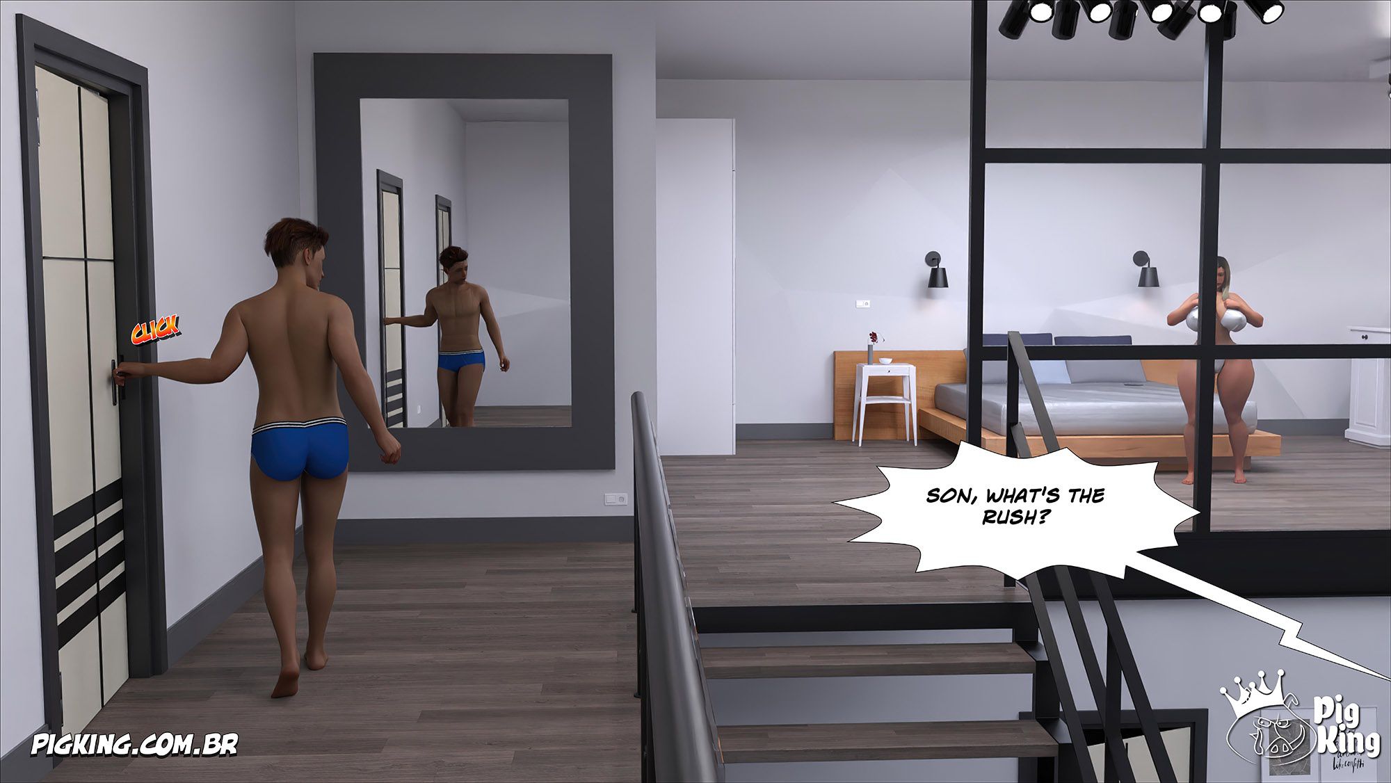 Caroline [CrazyDad3D] - Chapter 3 — Page 11
