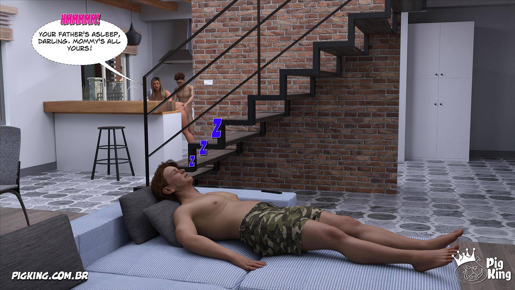 Caroline [CrazyDad3D] - Chapter 6 — Page 54
