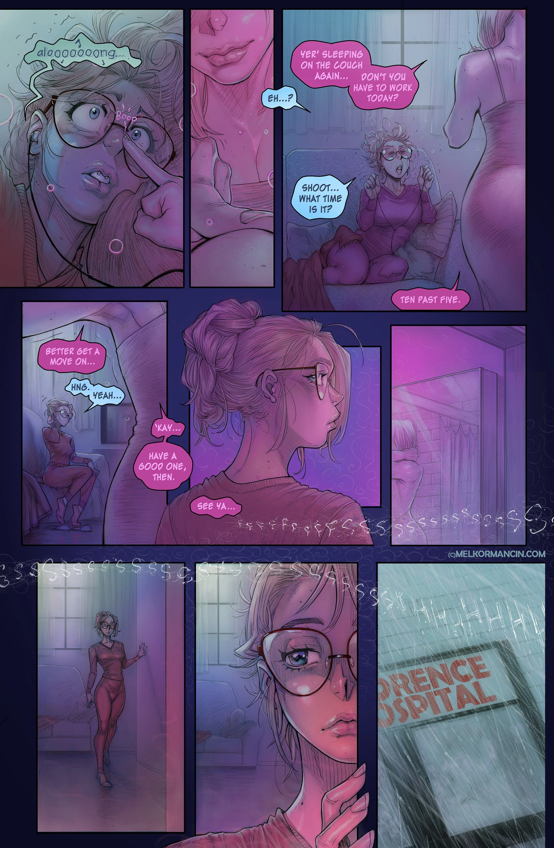 Nurse Morgan [Romulo Melkor Mancin] - Chapter 1 — Page 10