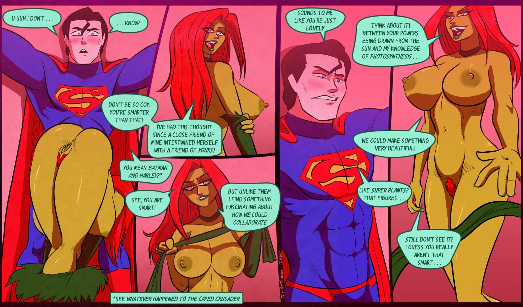 Superman: Garden of Ivy (Justice League) [The Arthman] - Chapter 1 — Page 4