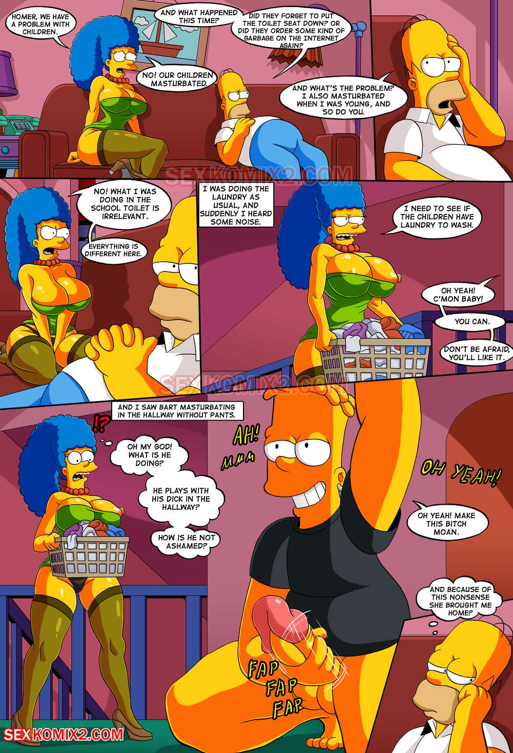 Adventures of Anastasia - Meet me Springfield (The Simpsons) [SexKomix] - Chapter 2 — Page 4