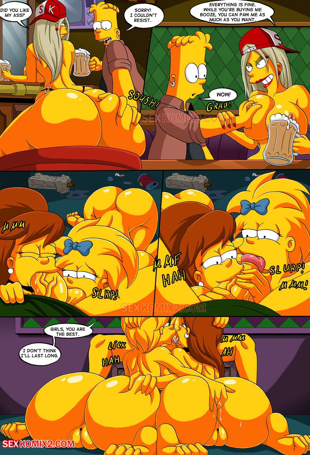 Adventures of Anastasia - Meet me Springfield (The Simpsons) [SexKomix] - Chapter 2 — Page 8