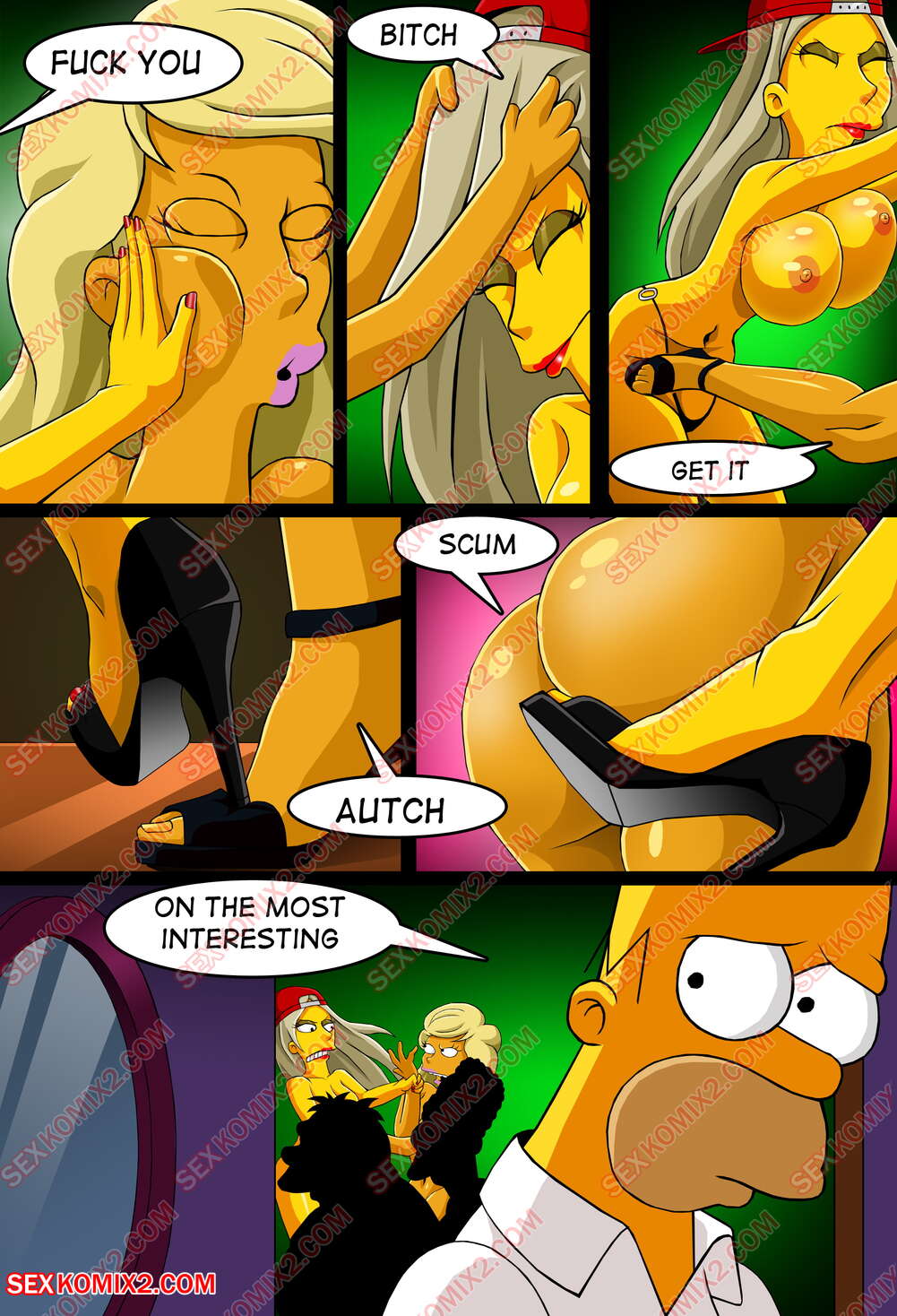 Adventures of Anastasia - Meet me Springfield (The Simpsons) [SexKomix] - Chapter 1 — Page 12