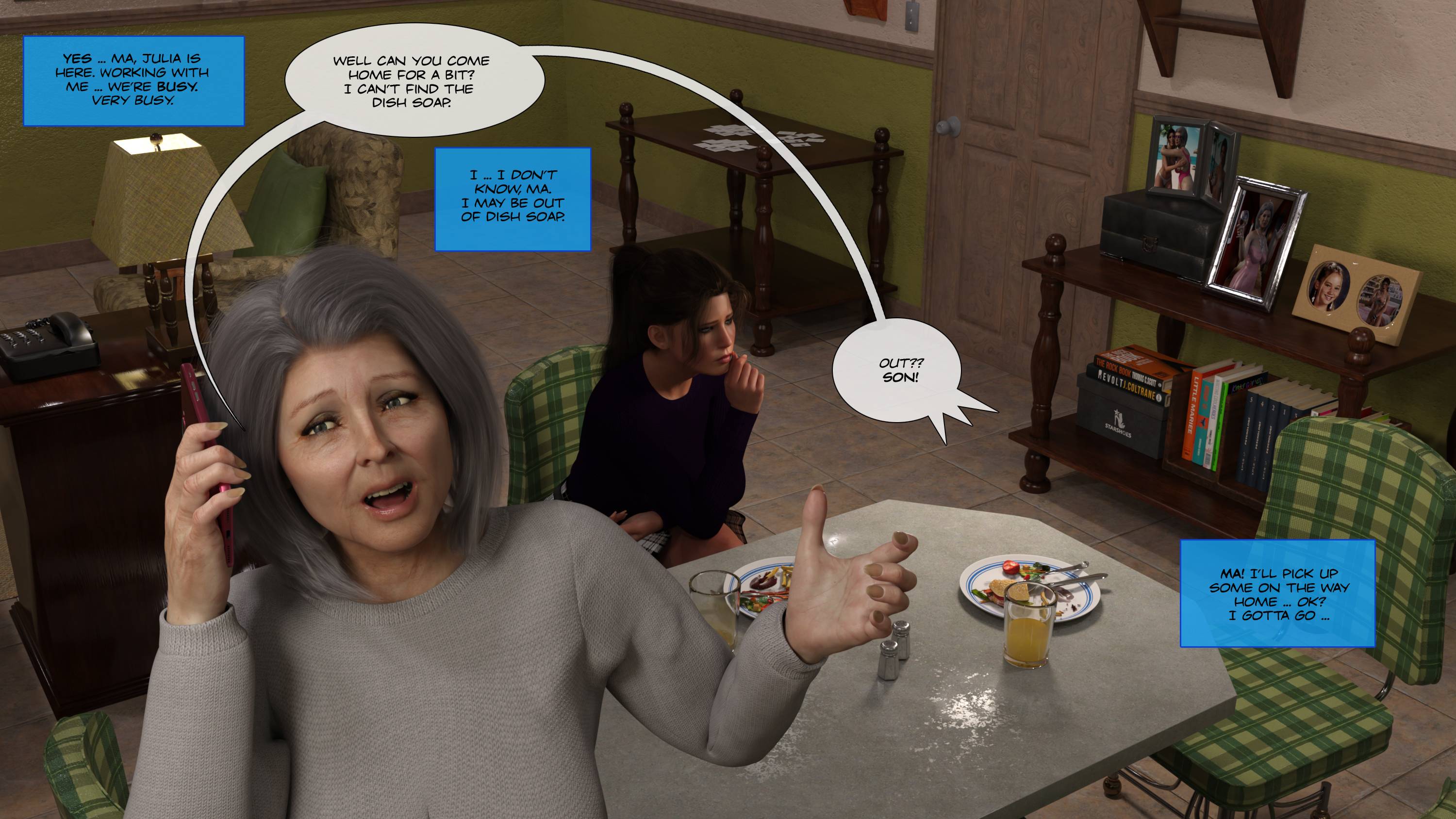 A Desire In The Family (Batman) [Garak3D] - Chapter 3 — Page 128