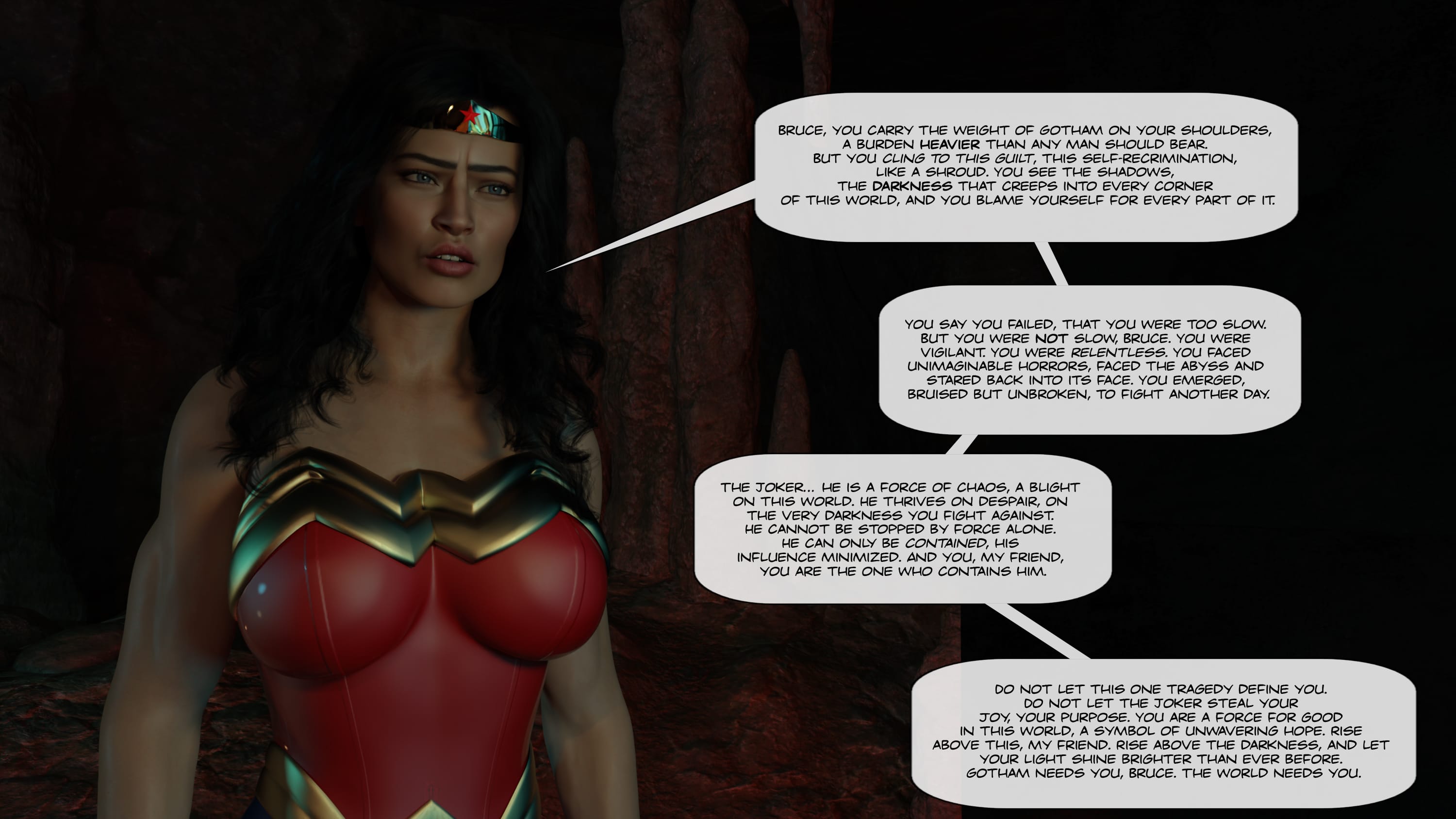 A Desire In The Family (Batman) [Garak3D] - Chapter 3 — Page 37