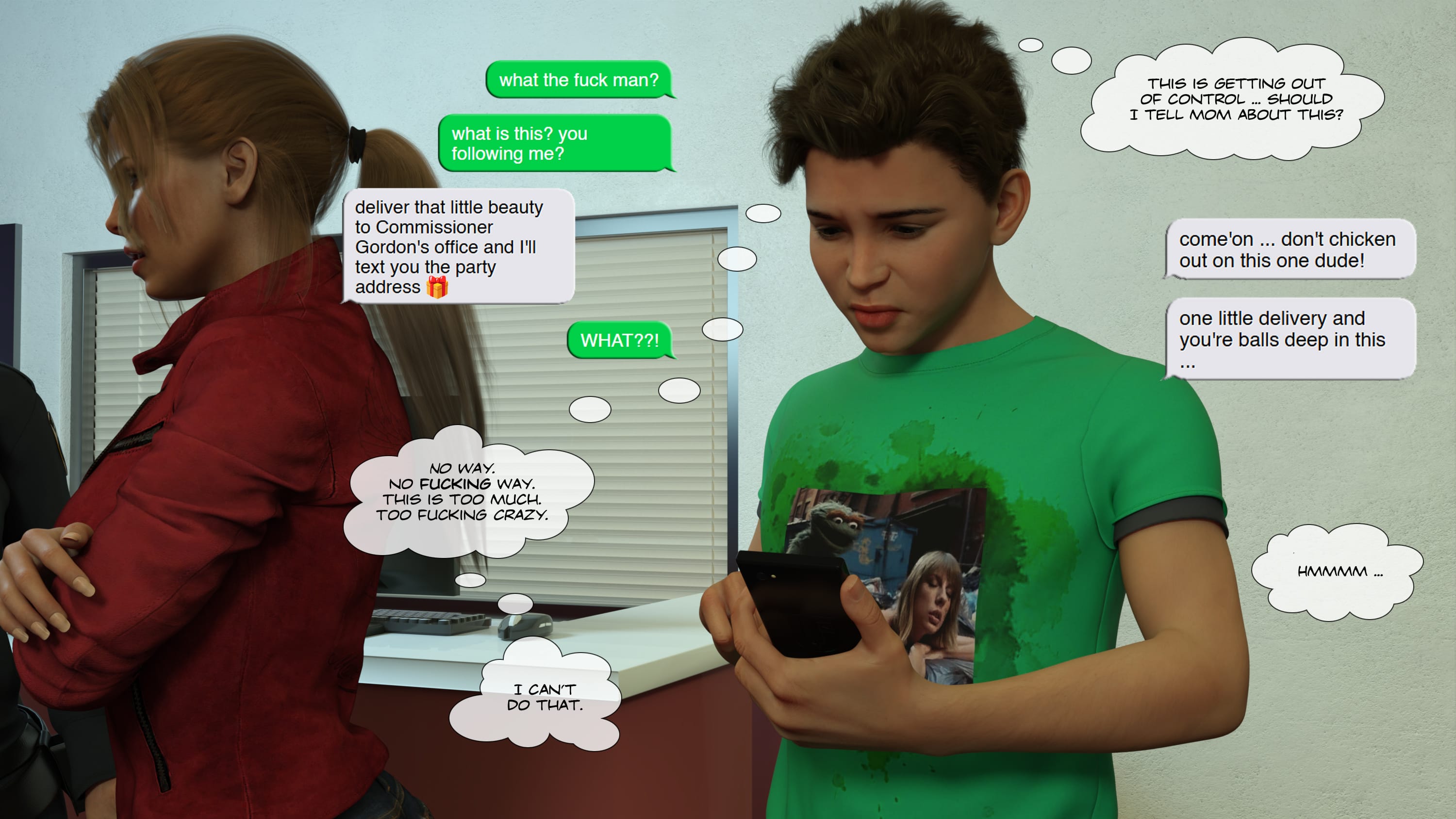 A Desire In The Family (Batman) [Garak3D] - Chapter 3 — Page 89