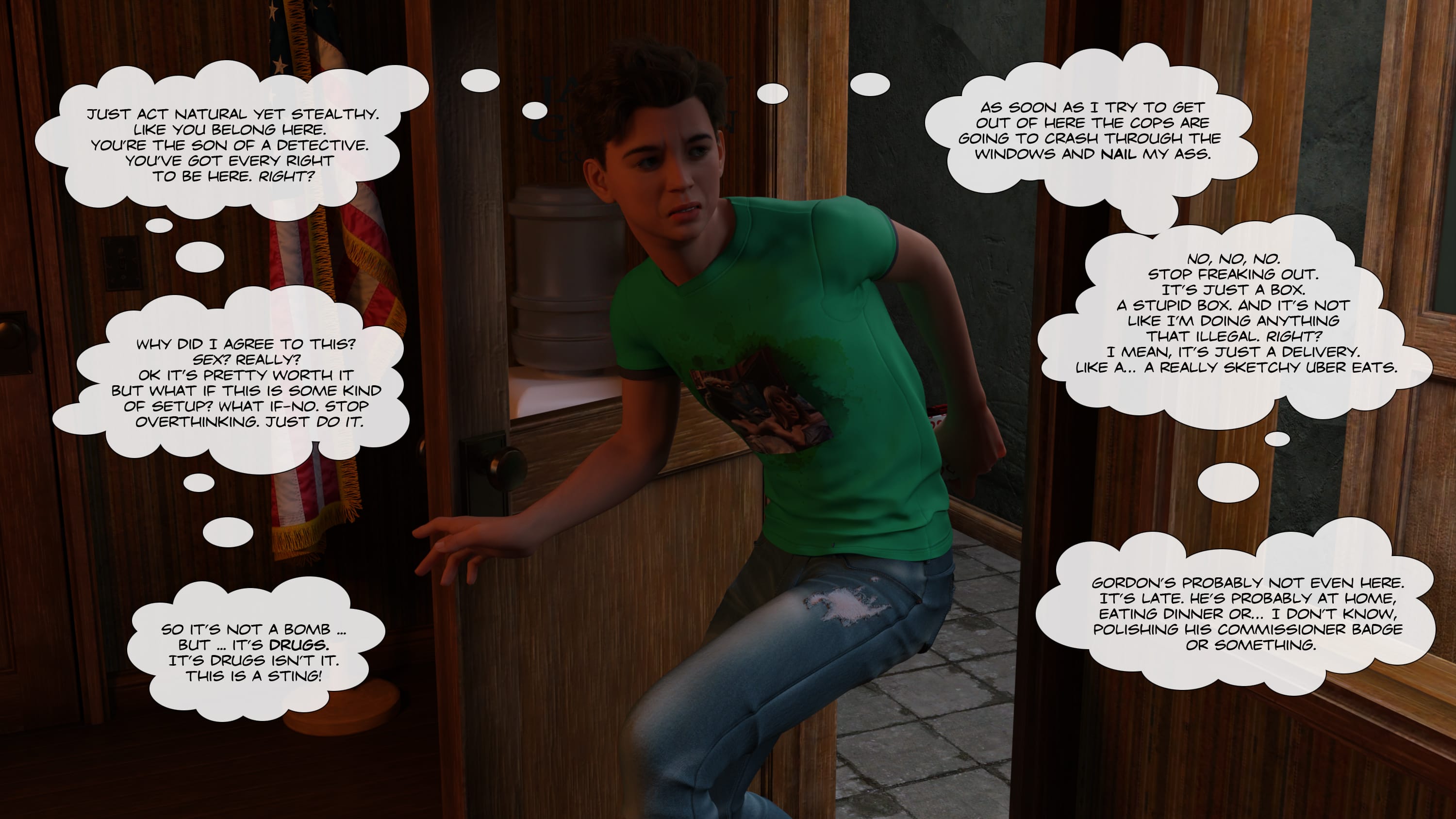 A Desire In The Family (Batman) [Garak3D] - Chapter 3 — Page 97