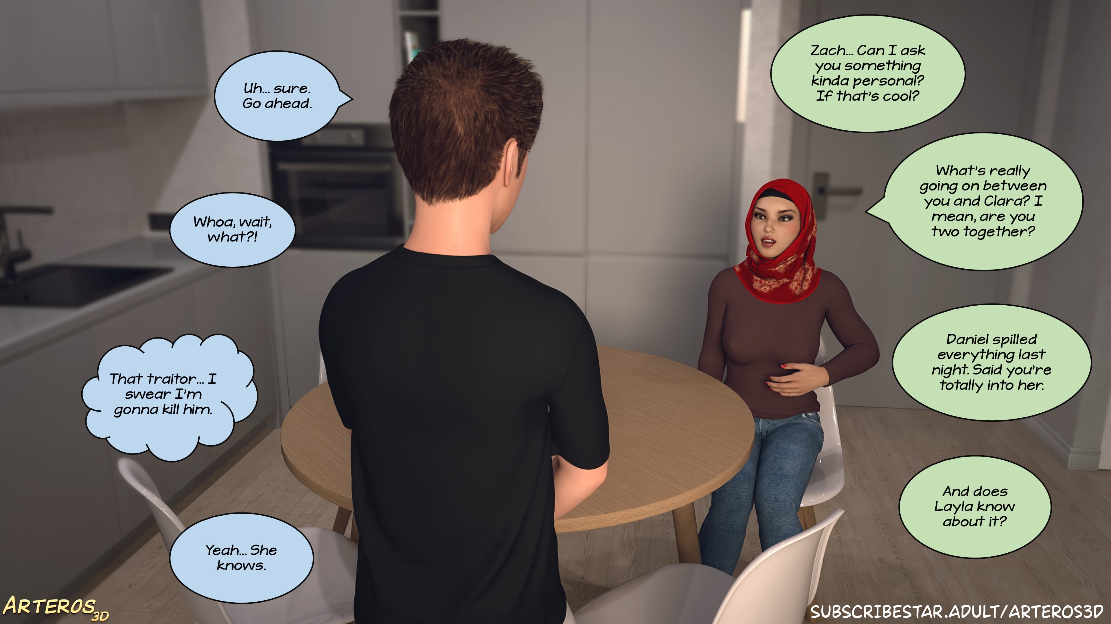 New Passion In Town [Arteros3D] - Chapter 4 — Page 75