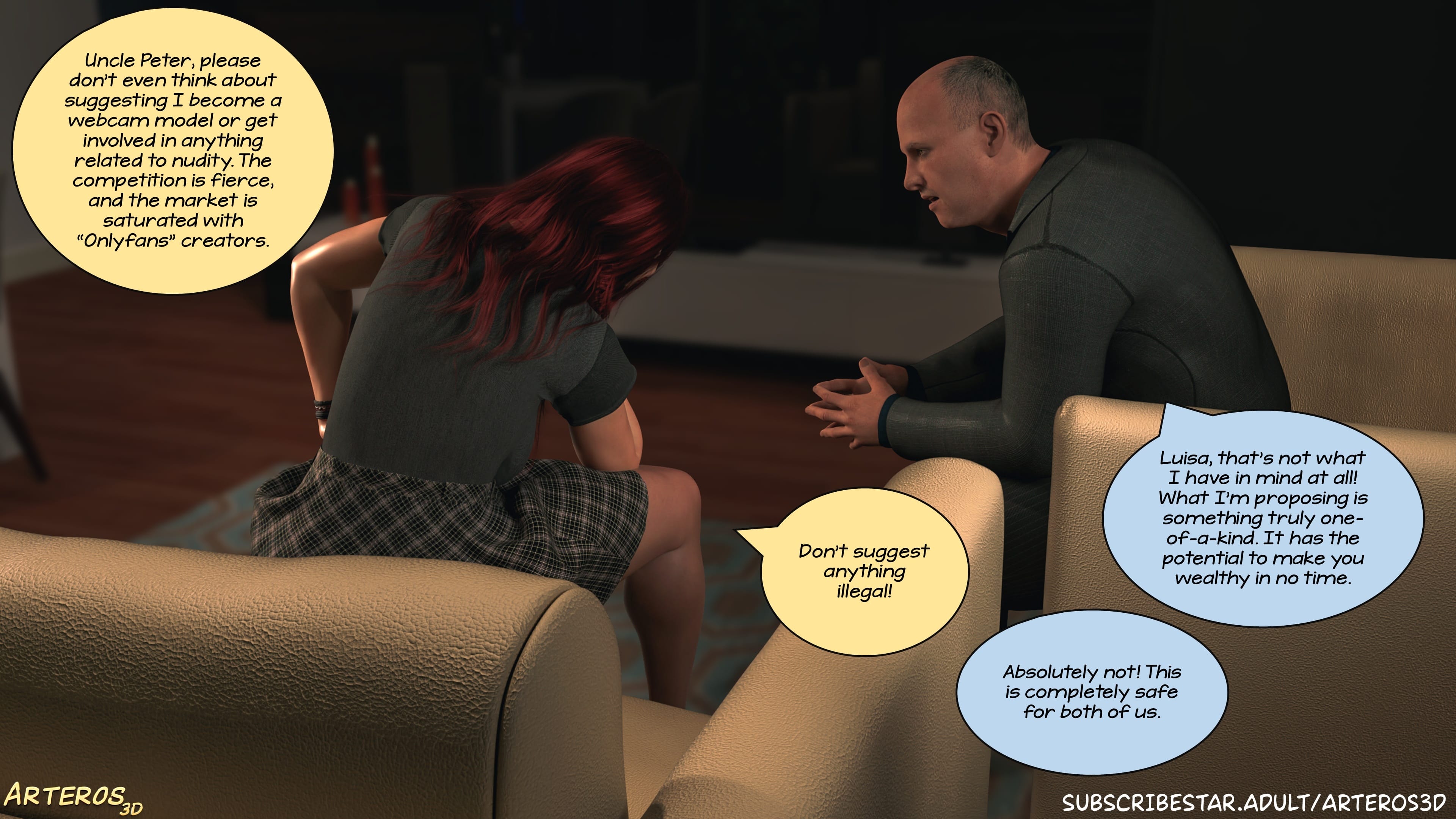 Unstoppable Lust [Arteros3D] - Chapter 1 — Page 12