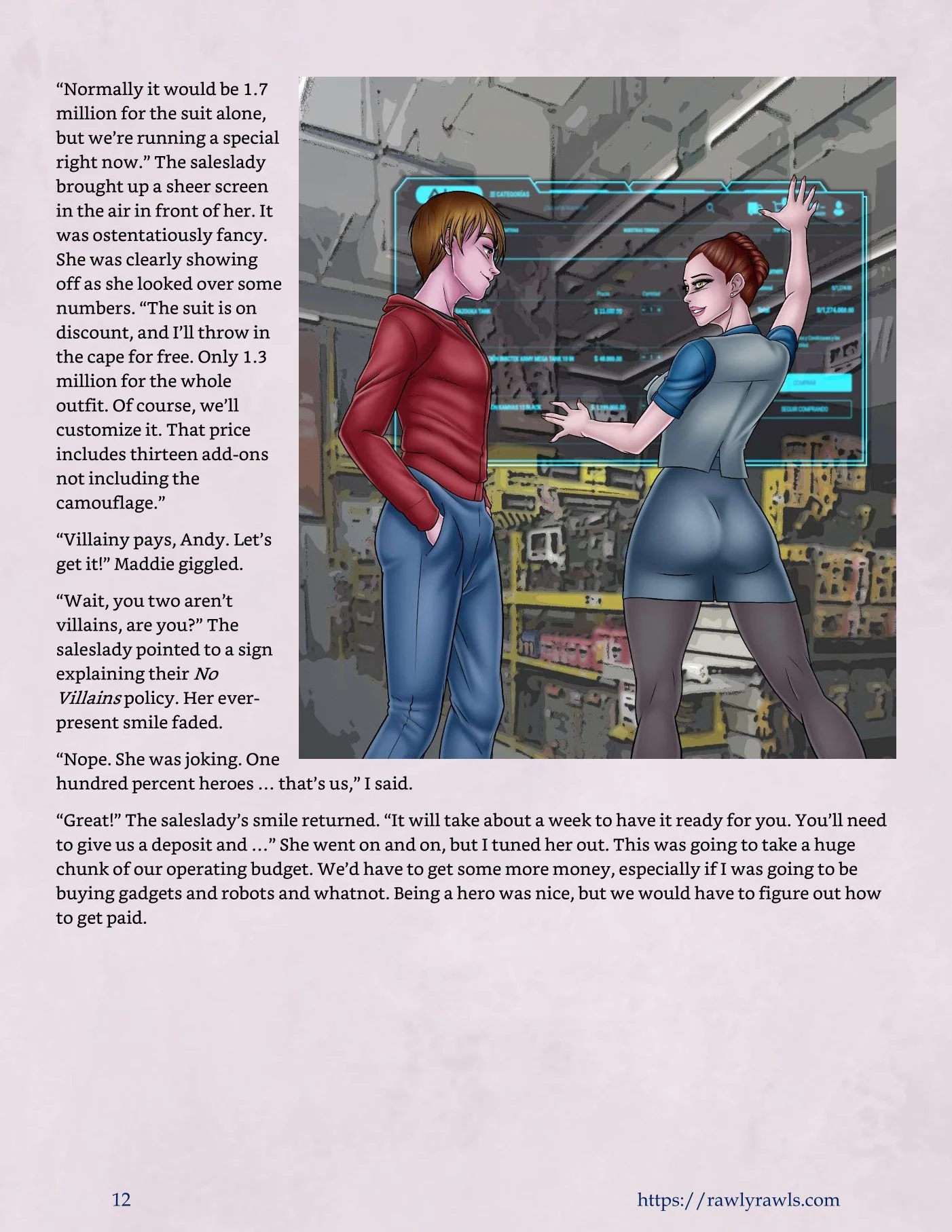 My Mother's Secret Identity [Adun | Danny Sulca , RawlyRawls] - Chapter 9 — Page 12