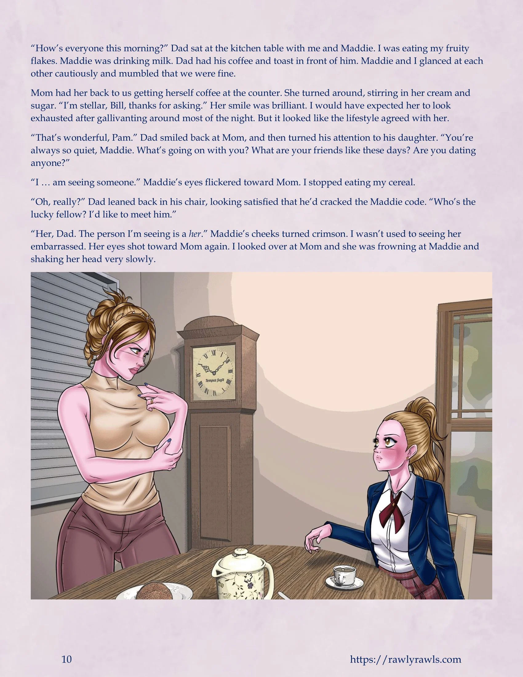 My Mother's Secret Identity [Adun | Danny Sulca , RawlyRawls] - Chapter 7 — Page 10