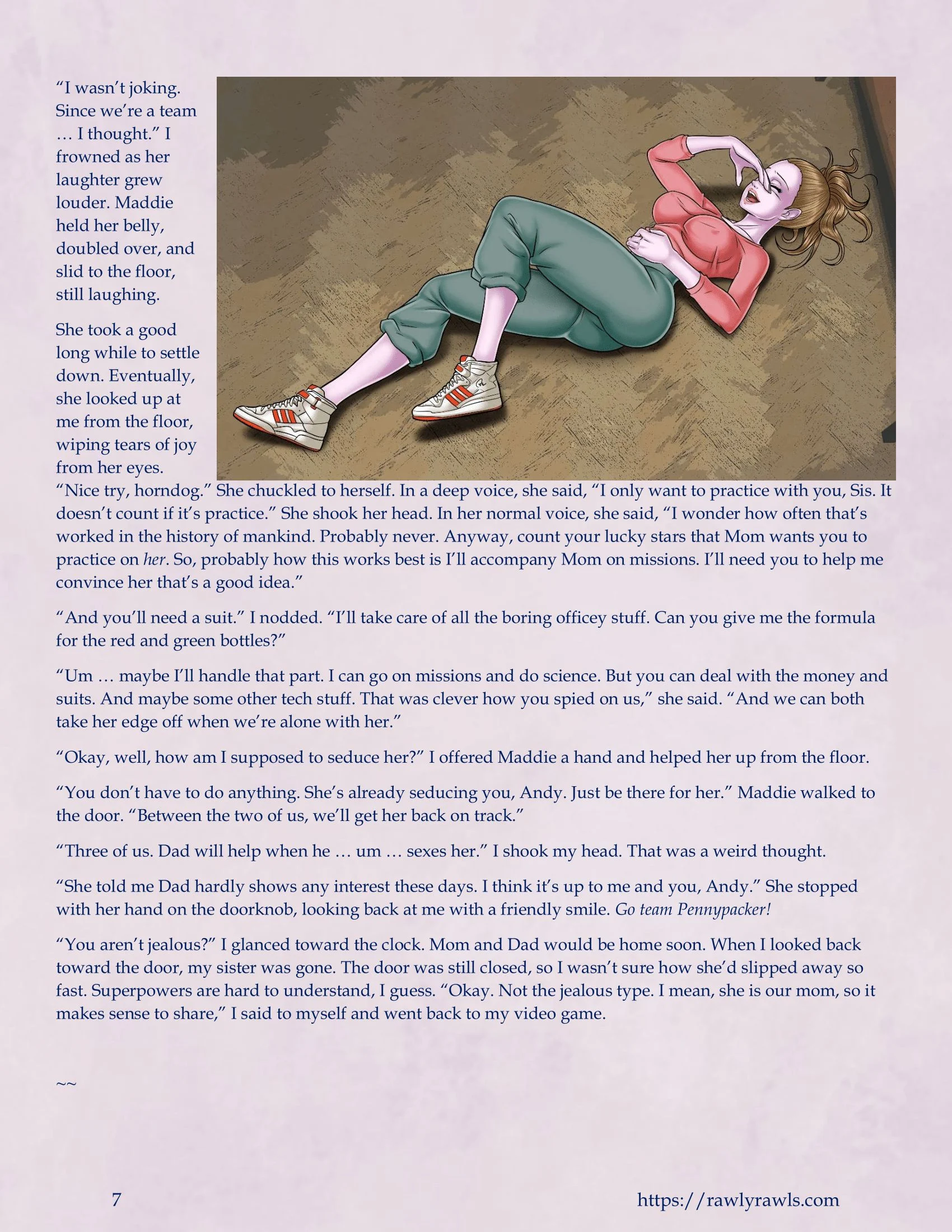 My Mother's Secret Identity [Adun | Danny Sulca , RawlyRawls] - Chapter 8 — Page 7
