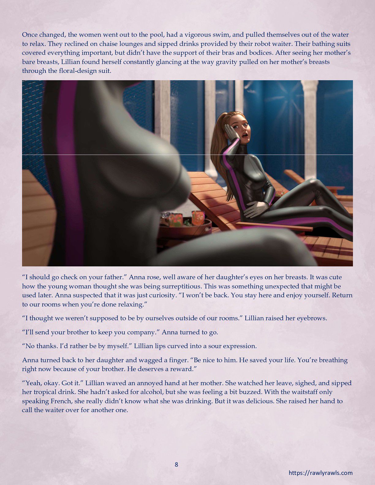La Belle Ile en Mere [Sezlov , RawlyRawls] - Chapter 5 — Page 8