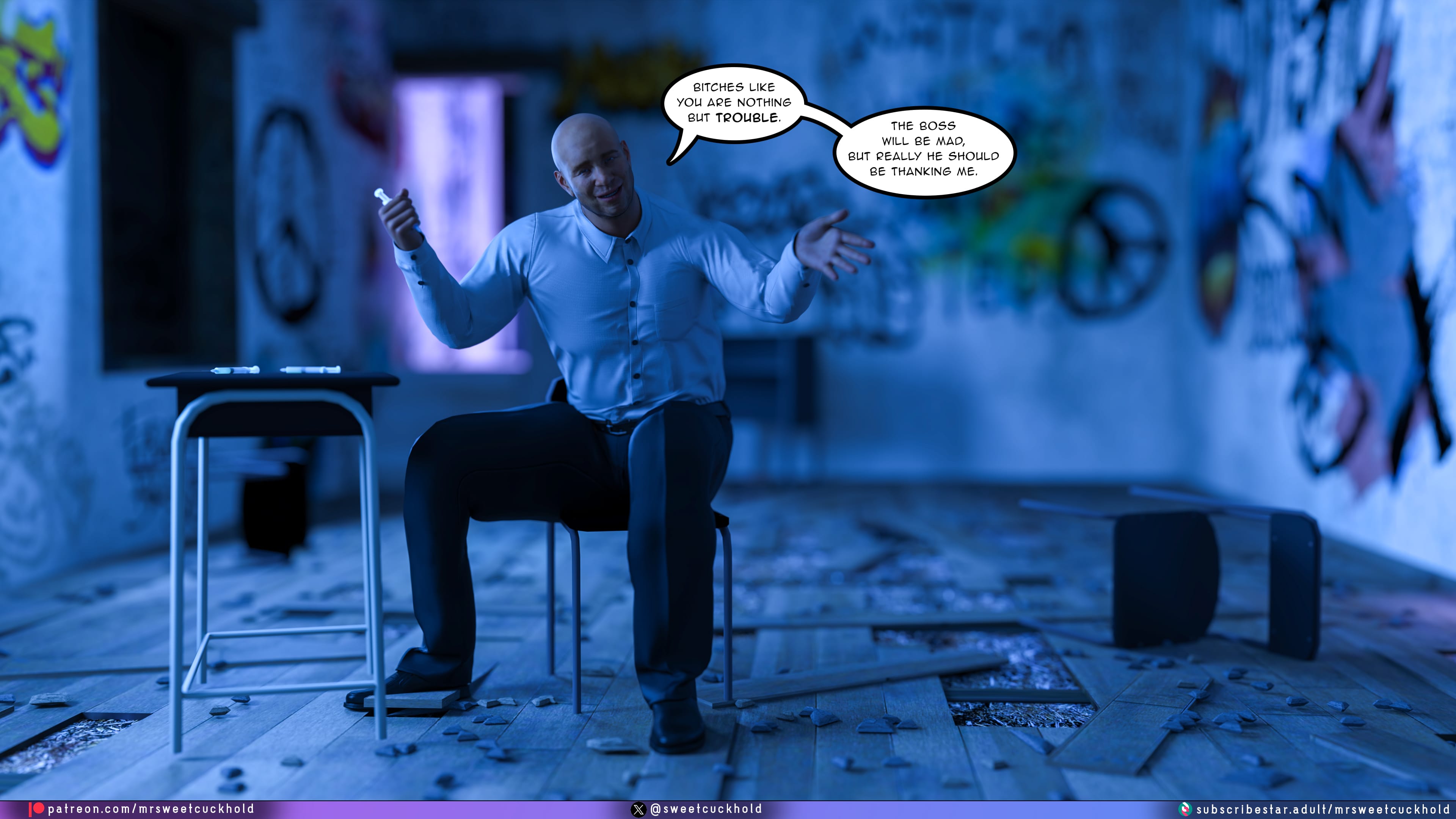 Undercover Betrayal [Mr.SweetCuckhold] - Chapter 10 — Page 40