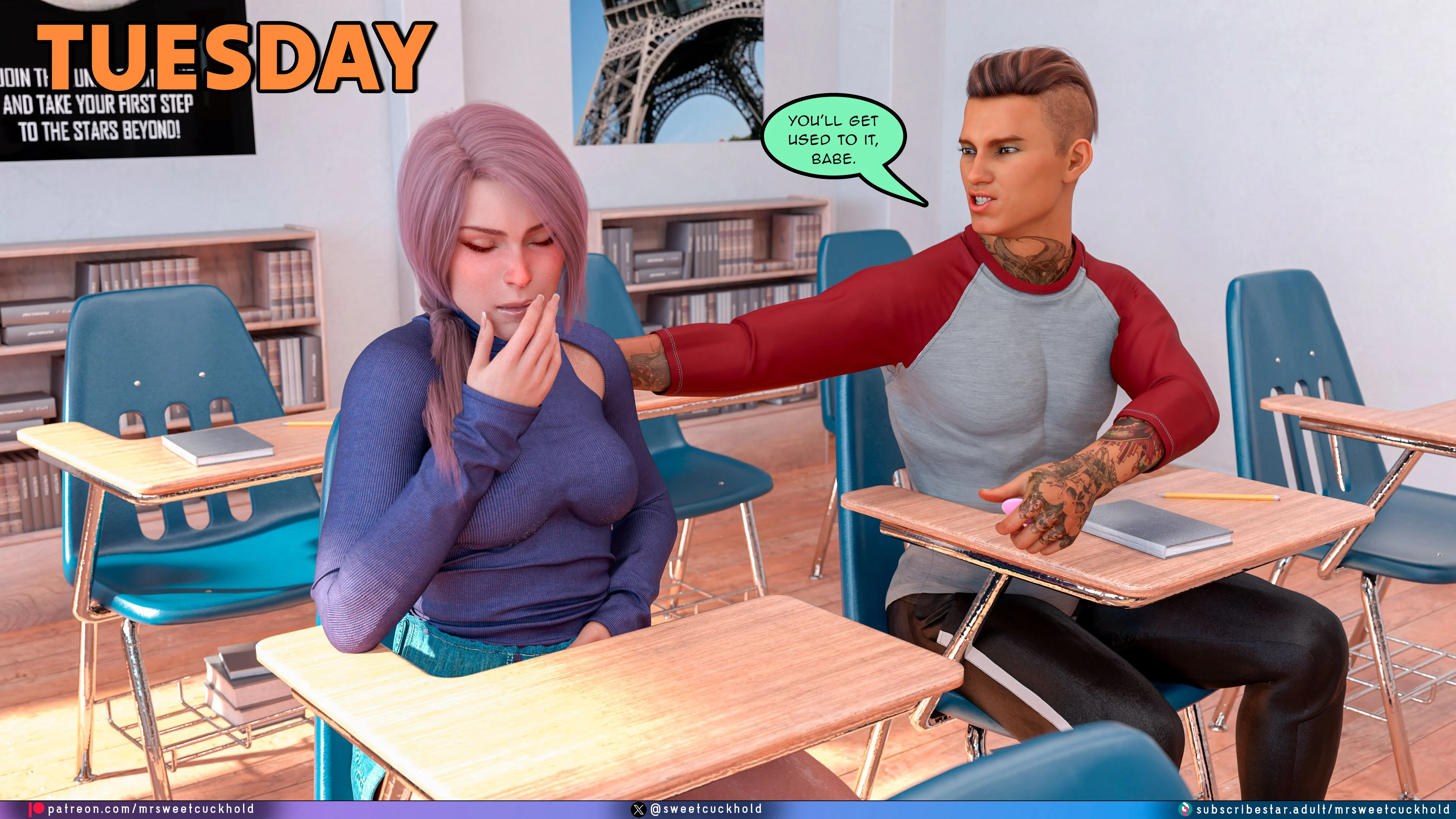 Undercover Betrayal [Mr.SweetCuckhold] - Chapter 3 — Page 105