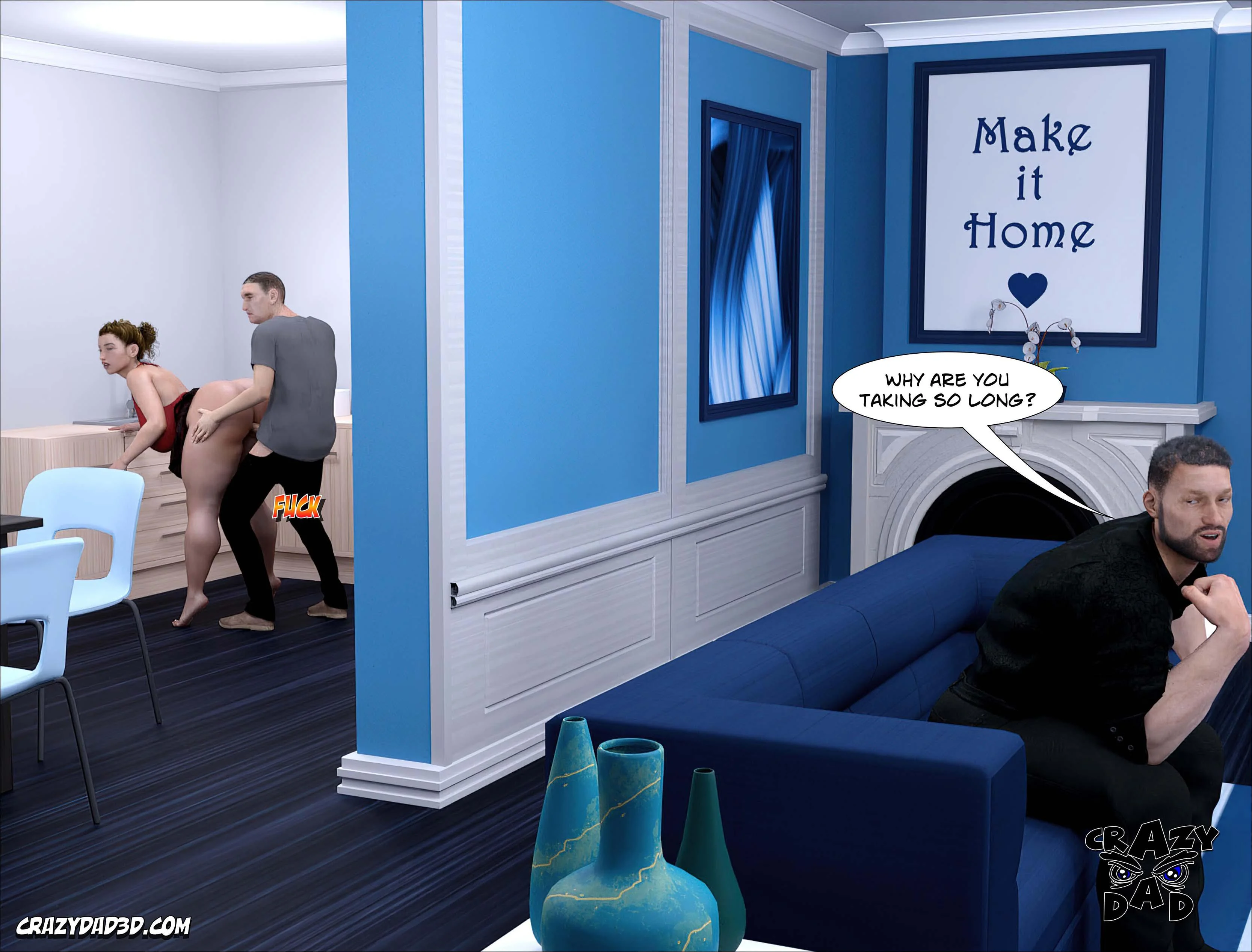 Father-In-Law At Home [CrazyDad3D] - Chapter 34 — Page 18