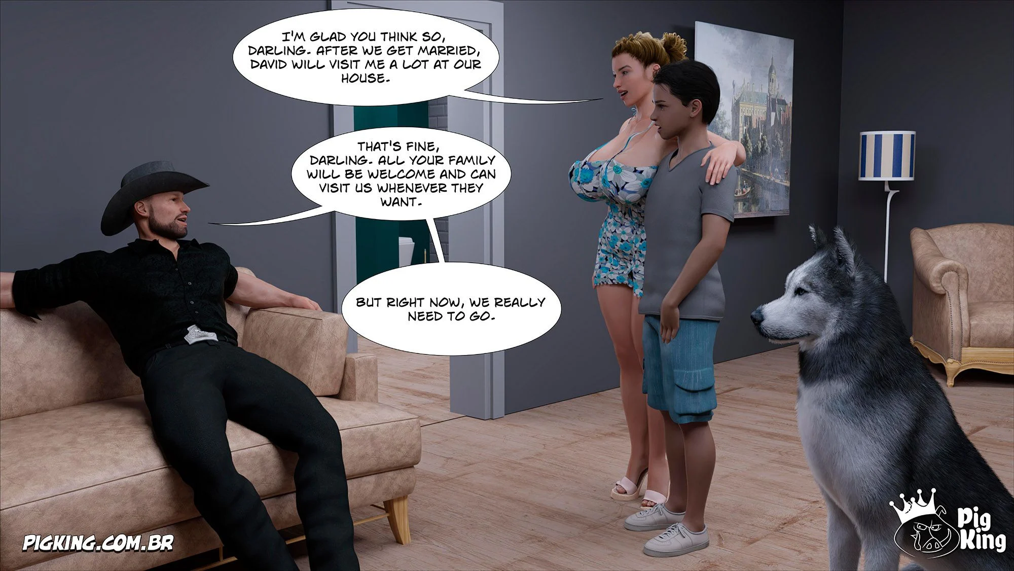 Father-In-Law At Home [CrazyDad3D] - Chapter 51 — Page 43