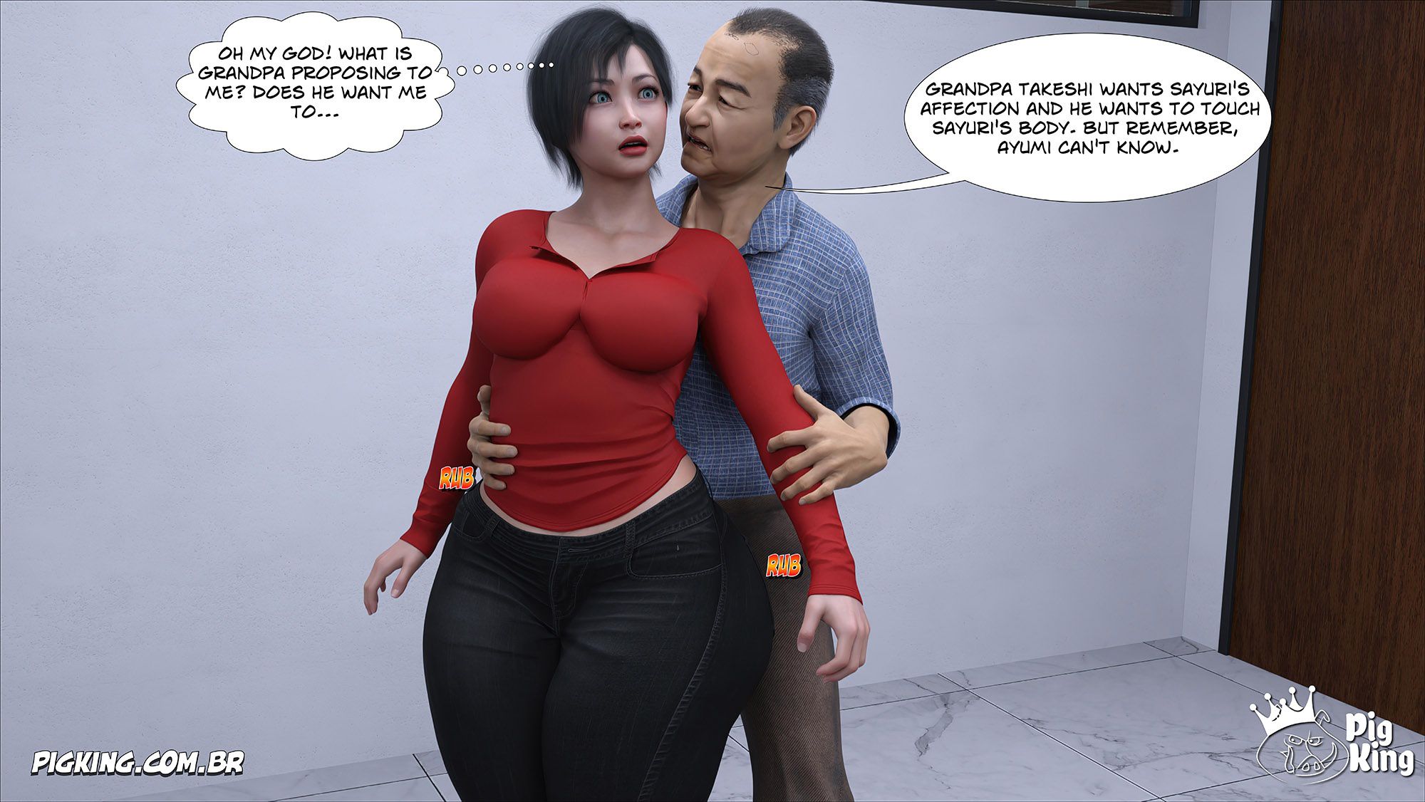 Kobayashi Family [CrazyDad3D] - Chapter 2 — Page 86