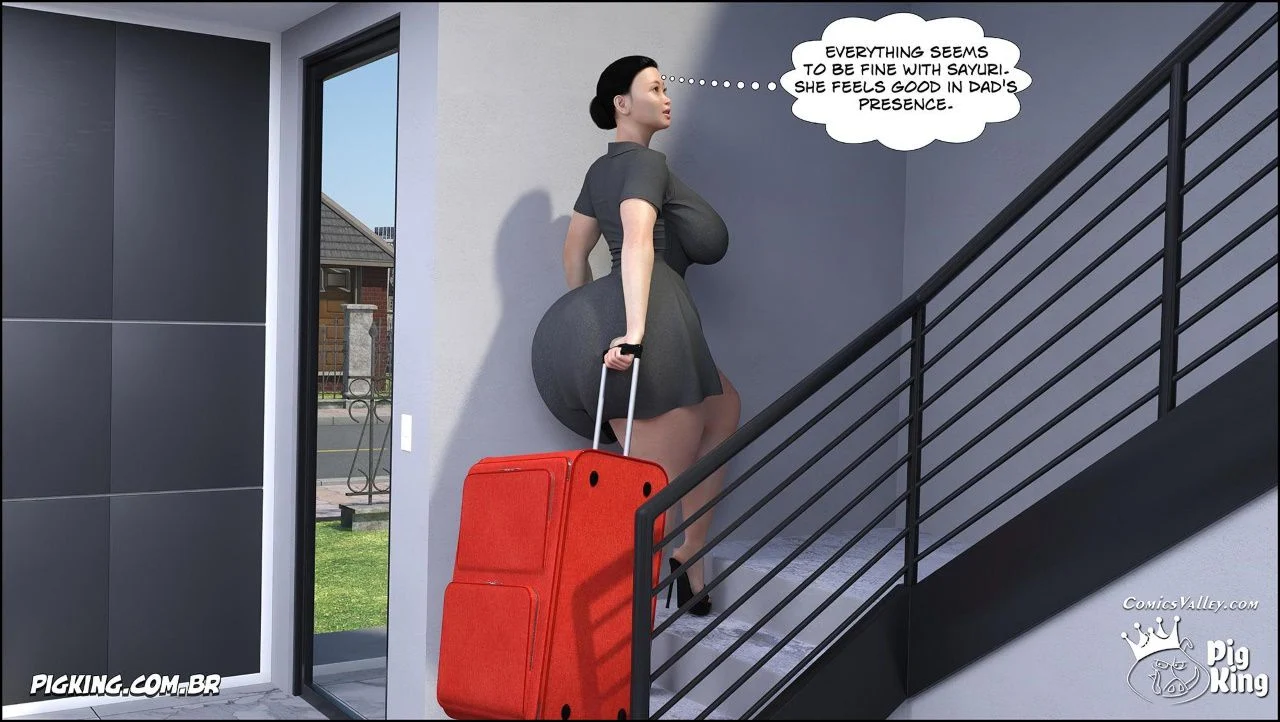 Kobayashi Family [CrazyDad3D] - Chapter 3 — Page 17