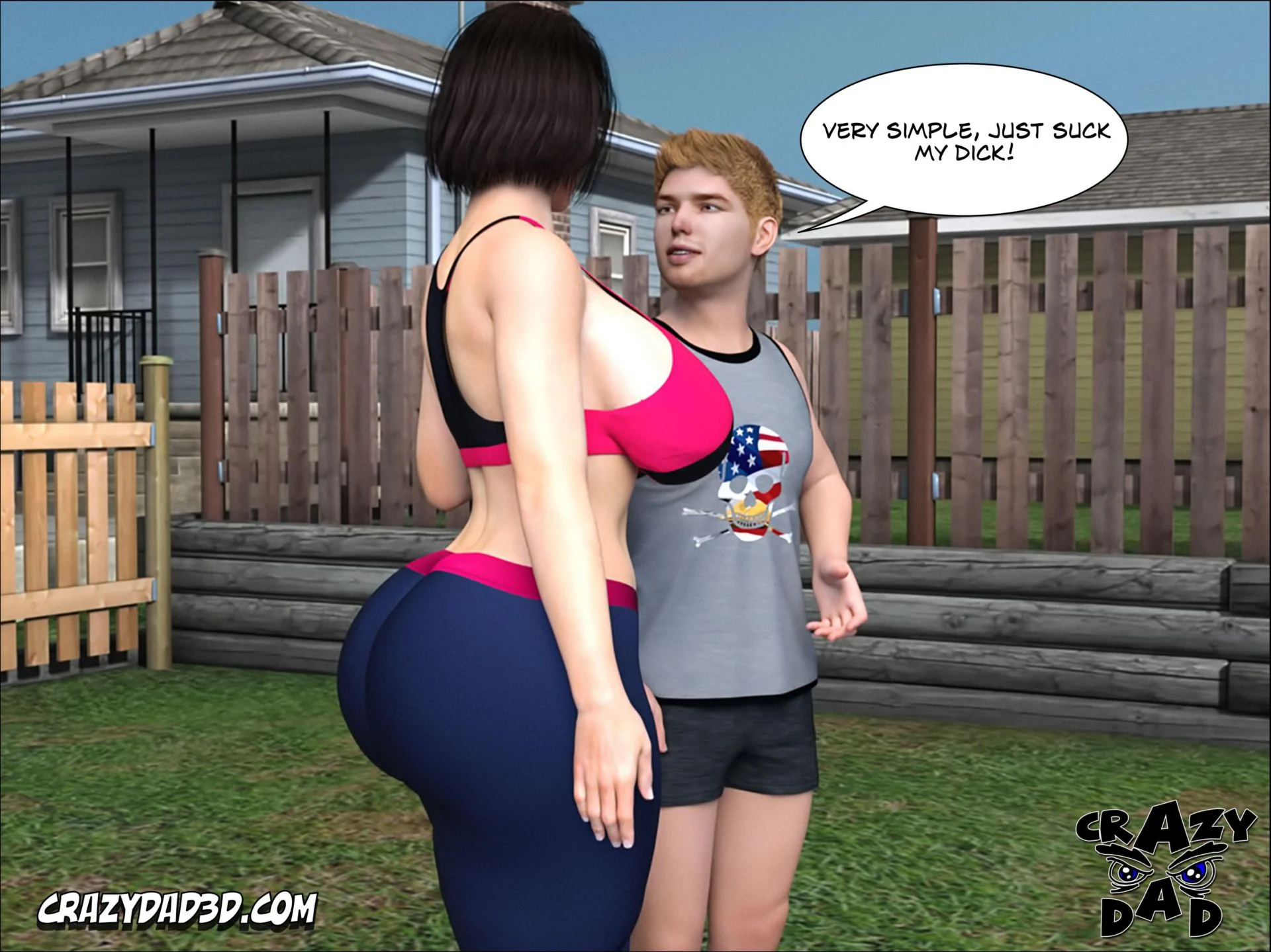 Foster Mother [CrazyDad3D] - Chapter 10 — Page 10