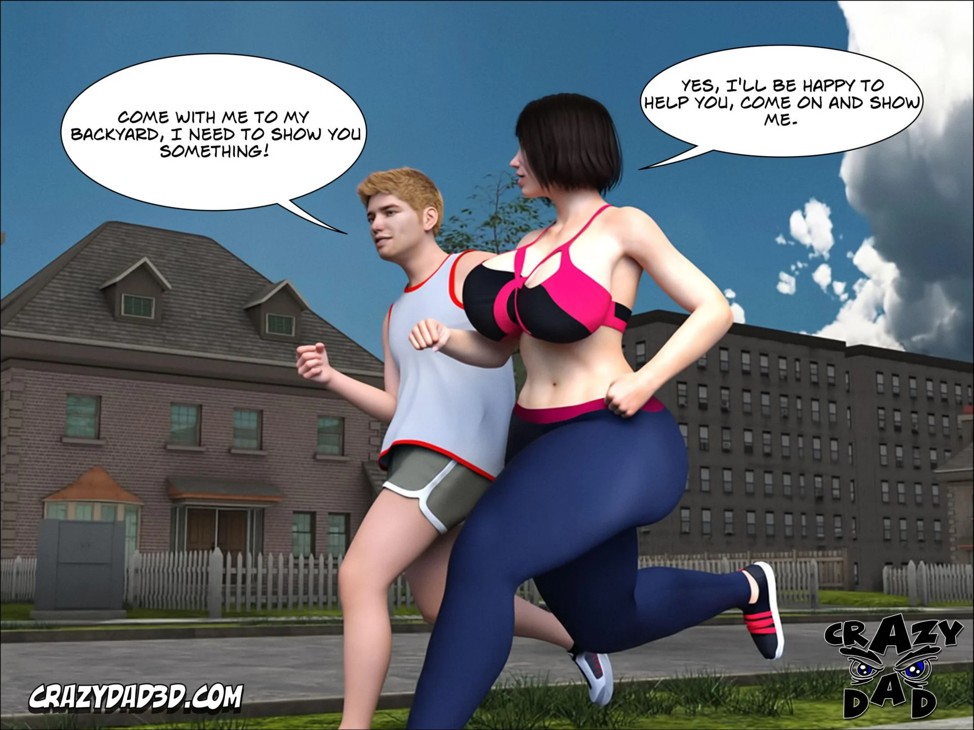 Foster Mother [CrazyDad3D] - Chapter 10 — Page 7