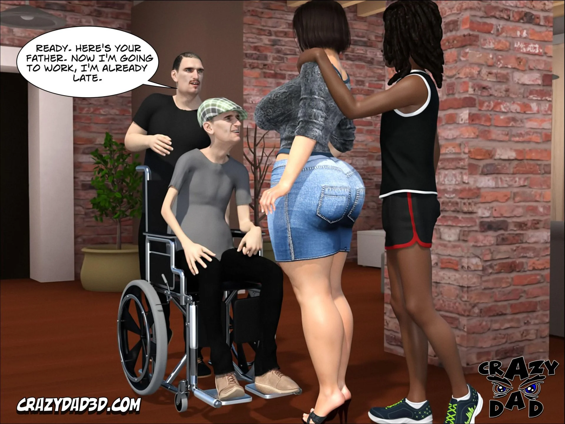 Foster Mother [CrazyDad3D] - Chapter 6 — Page 36