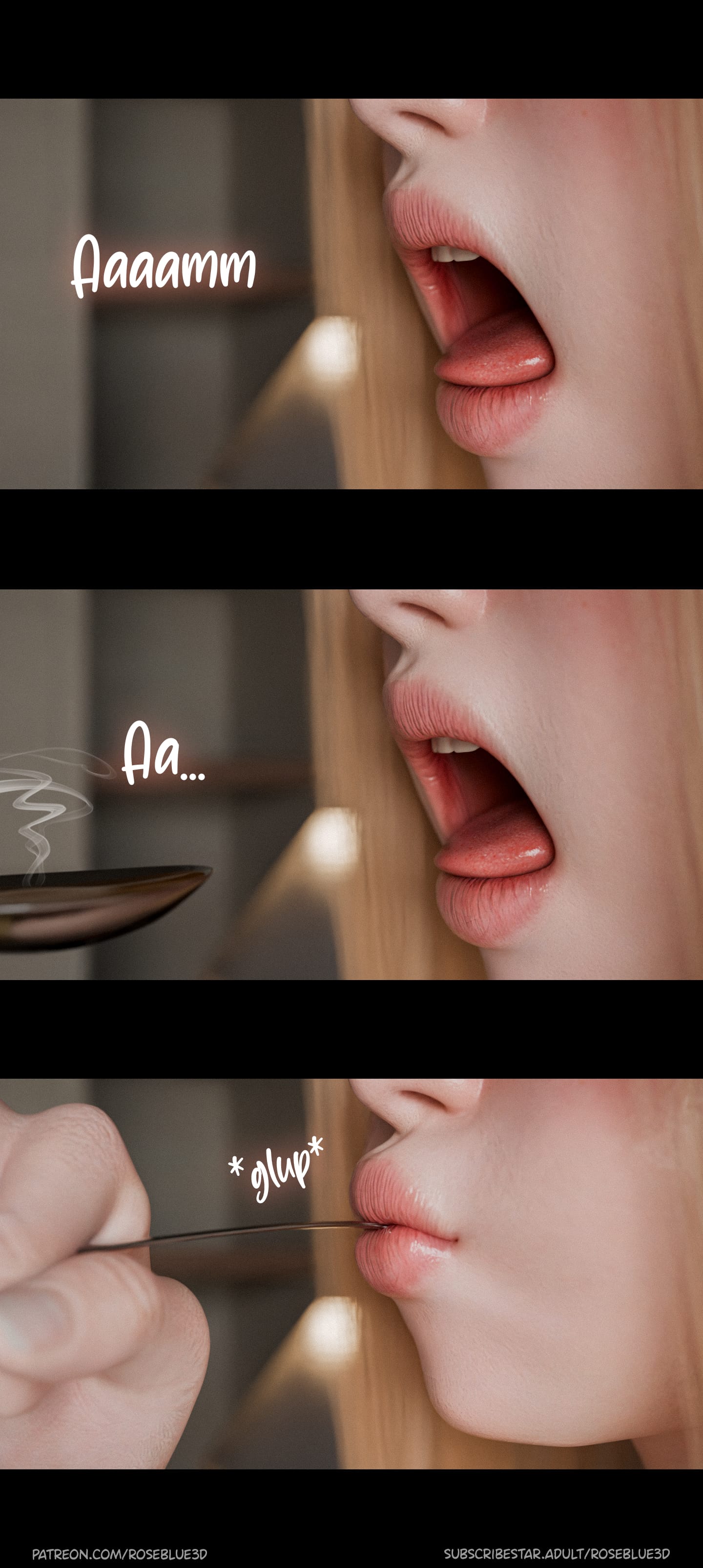 My Neighbor's Widow [Rose Blue 3D] - Chapter 35 — Page 5