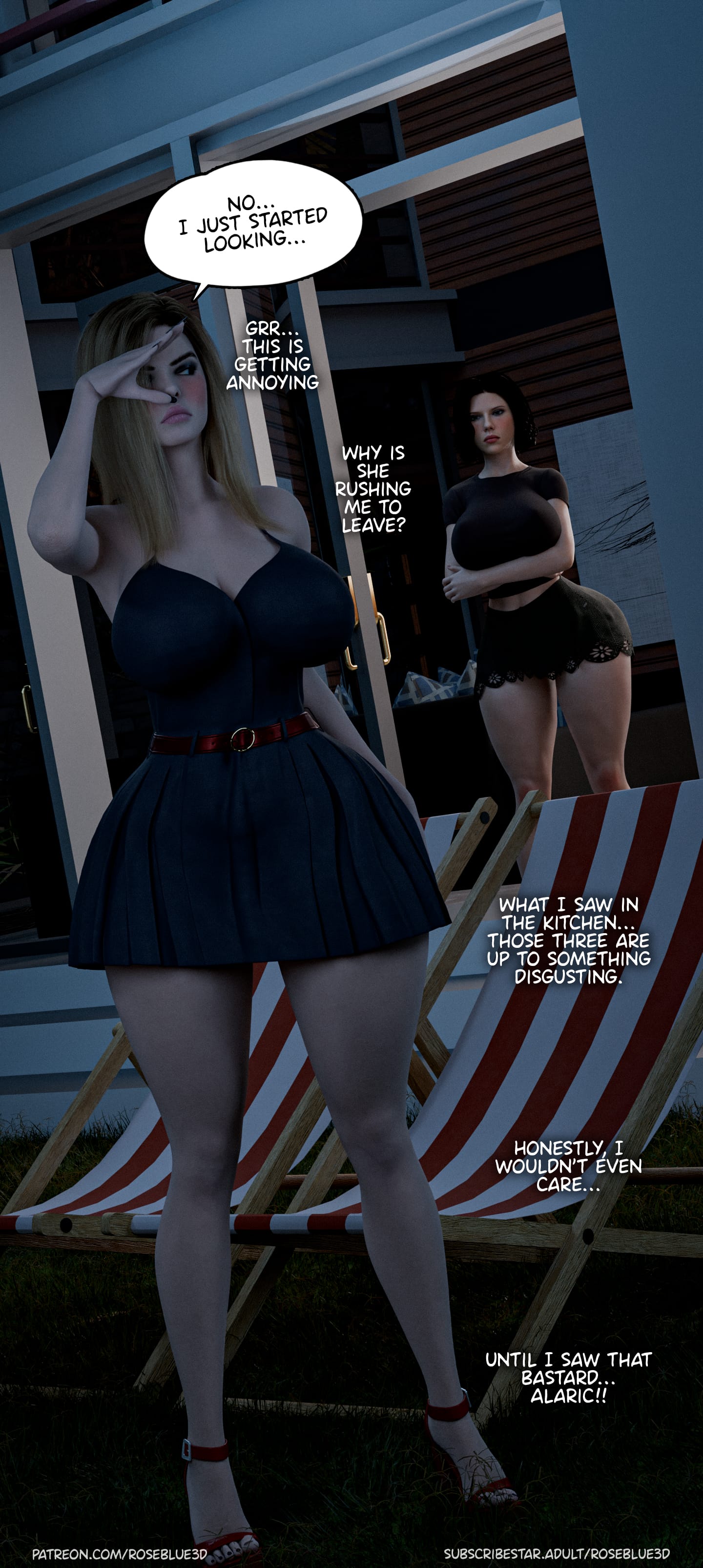 My Neighbor's Widow [Rose Blue 3D] - Chapter 37 — Page 30